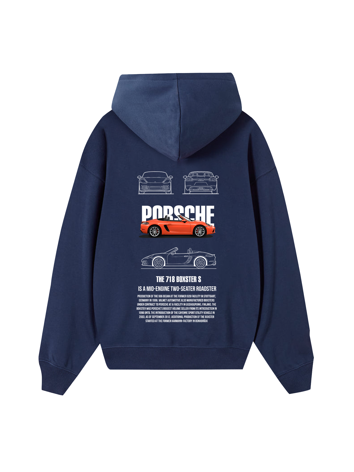 Porsche 718 BOXSTER S Hoodie