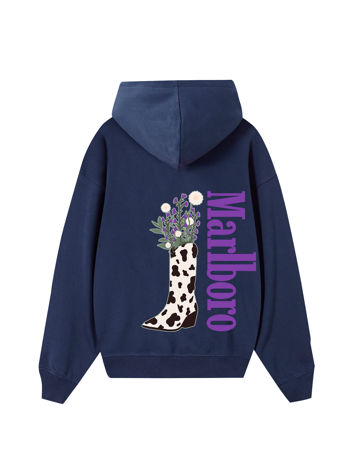 Marlboro Flower In My Boot Hoodie