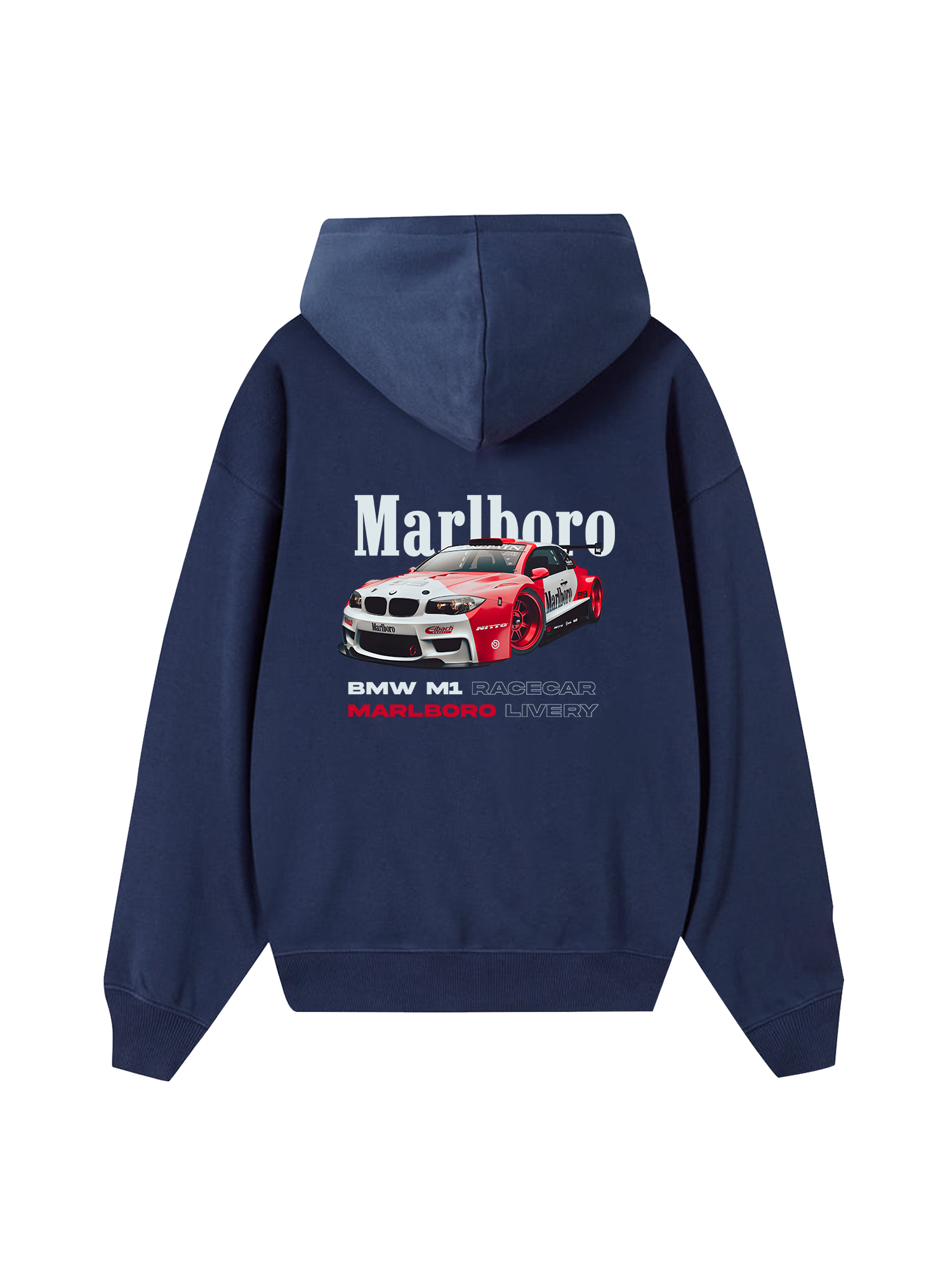 Marlboro BMW M1 Race Car Hoodie