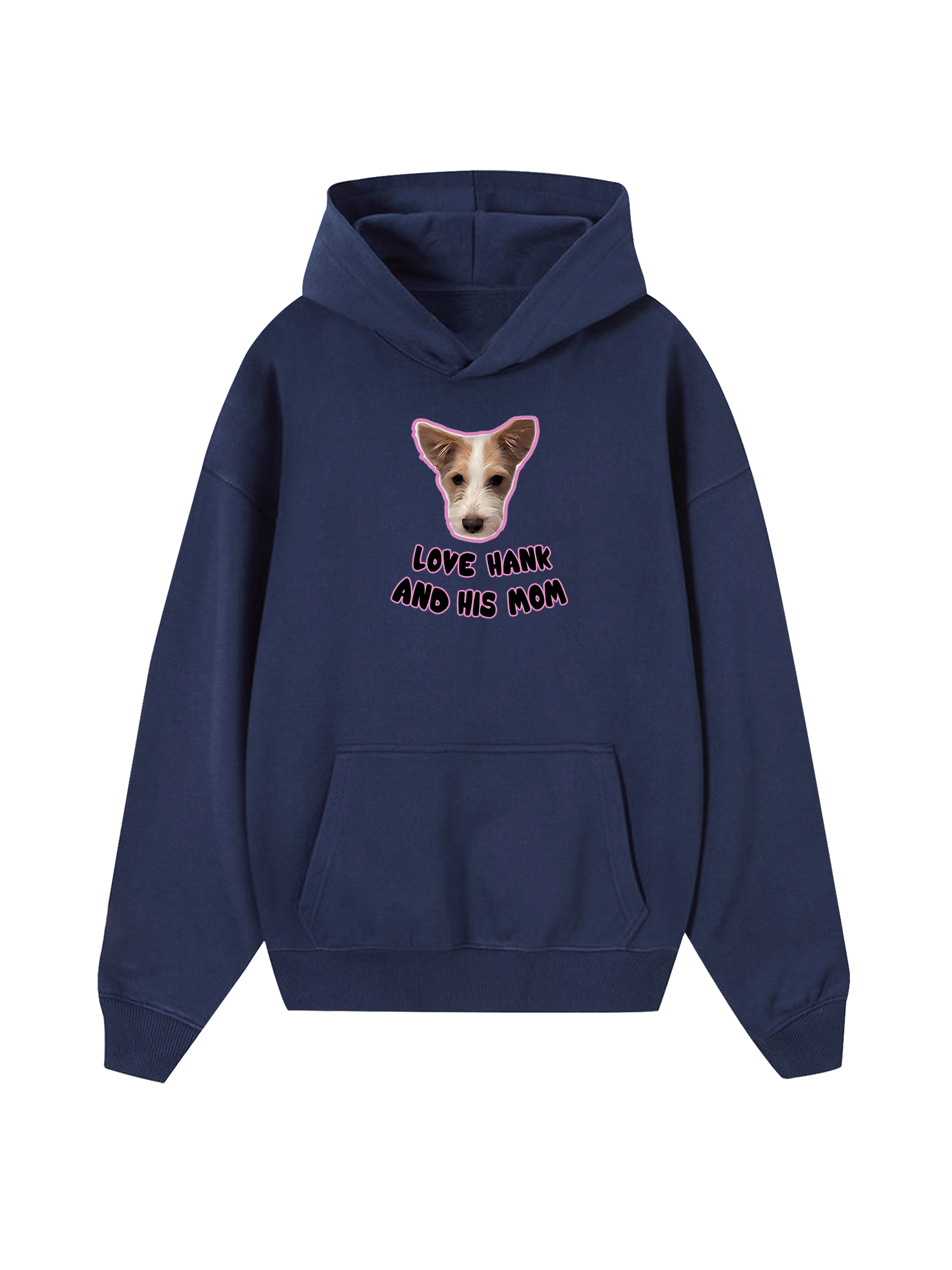 Black Pink Love Hank Hoodie