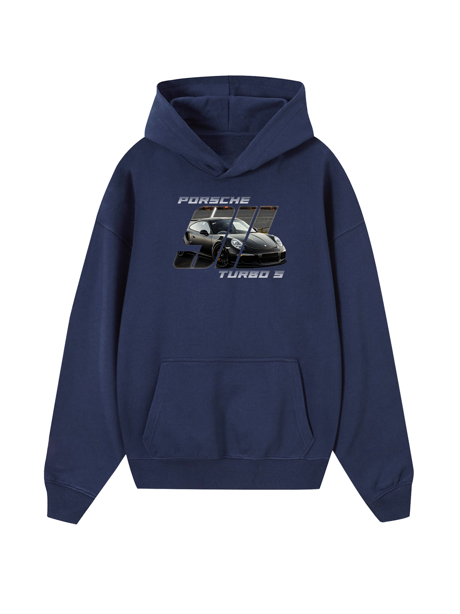 Áo hoodie Porsche Silver Turbo S Hoodie