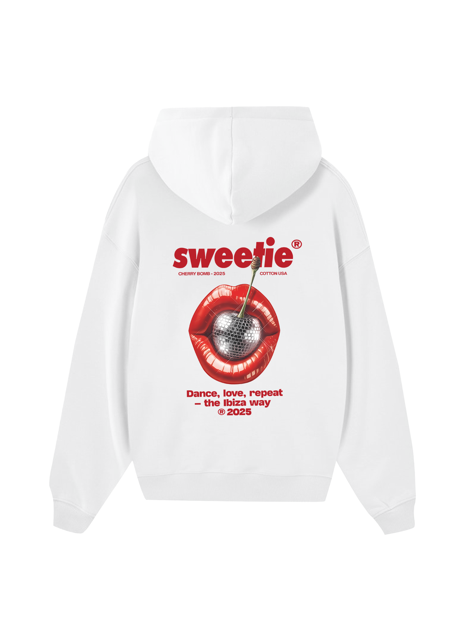 Cherry Sweetie Lip Hoodie