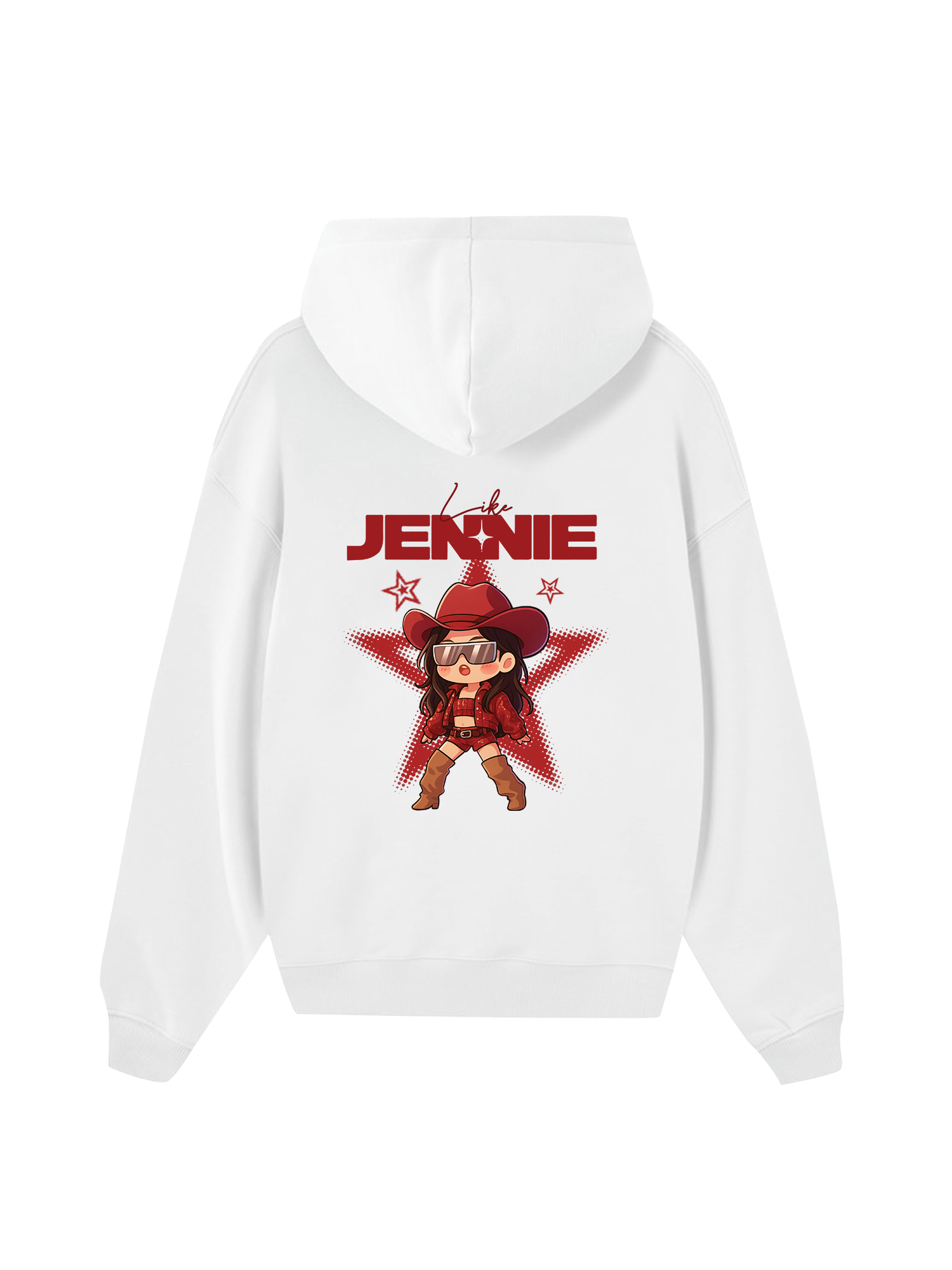 Black Pink Like Jenie Hoodie