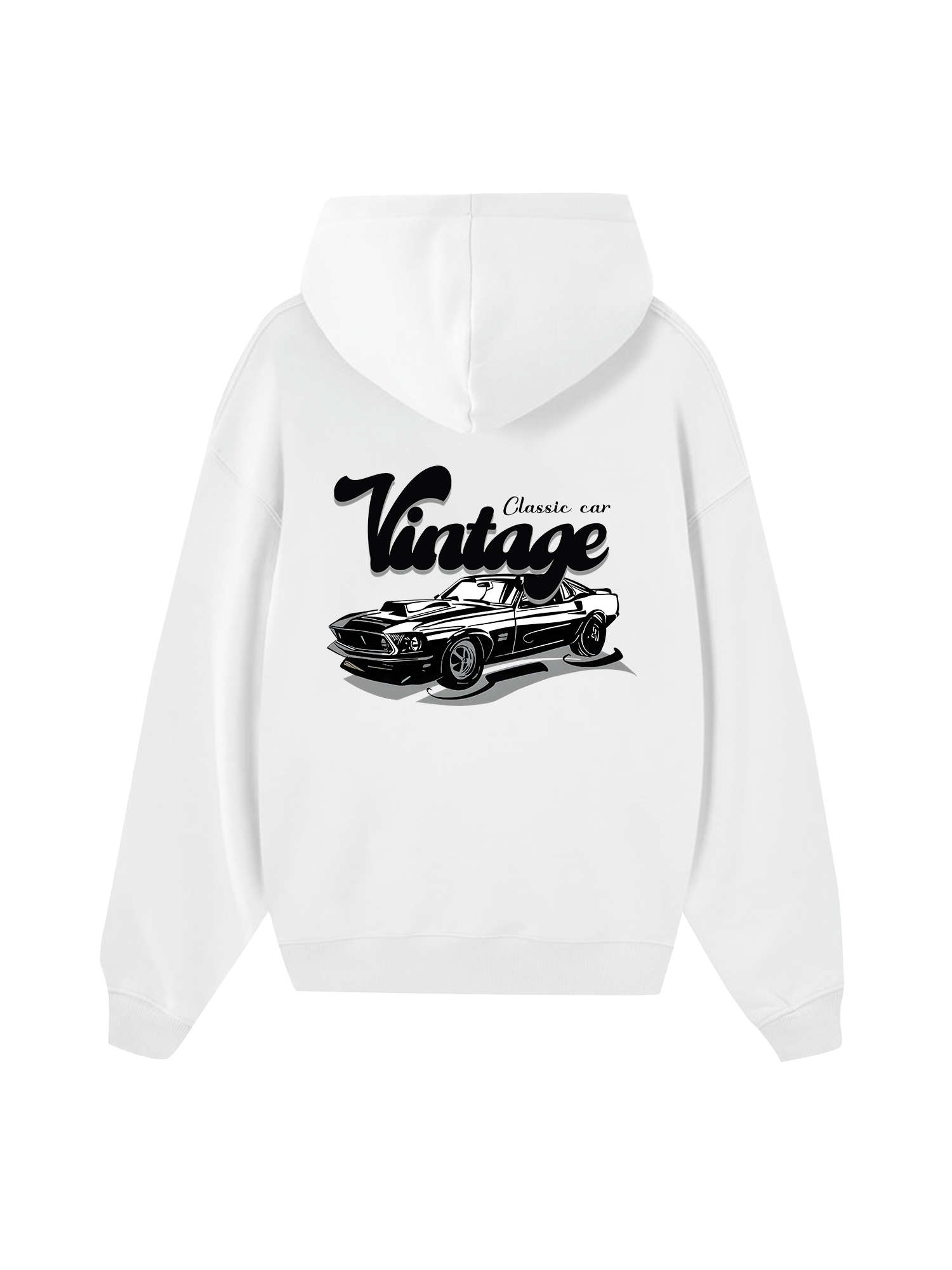 Classic Car Vintage Hoodie