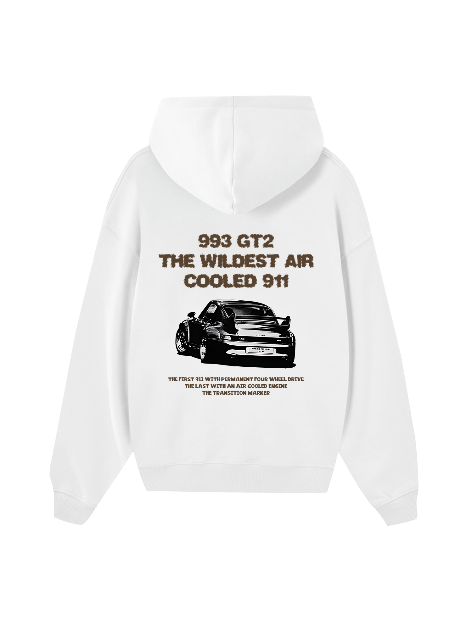 Porsche 993 GT2 Retro Hoodie