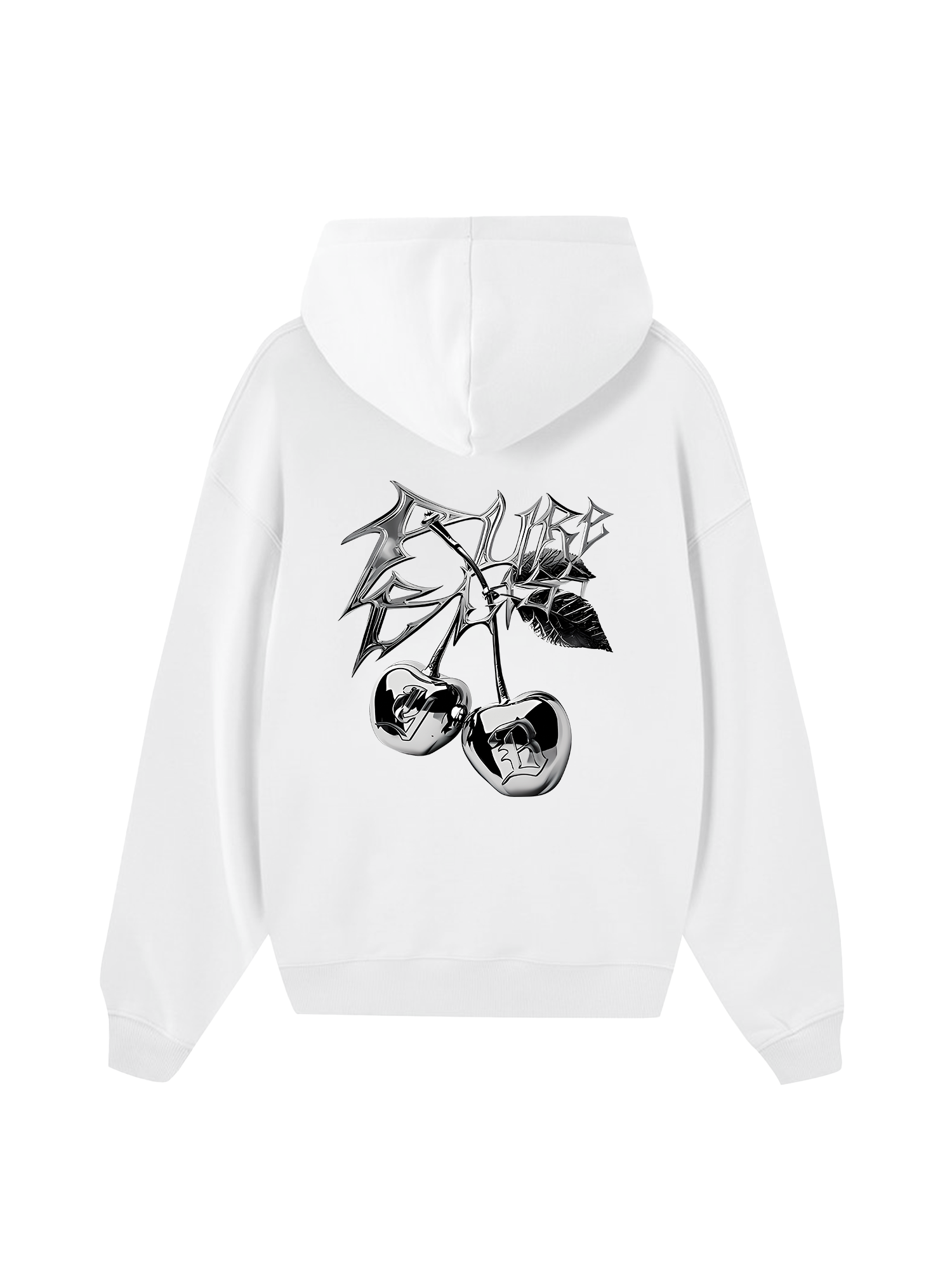 Cherry Silver Hoodie