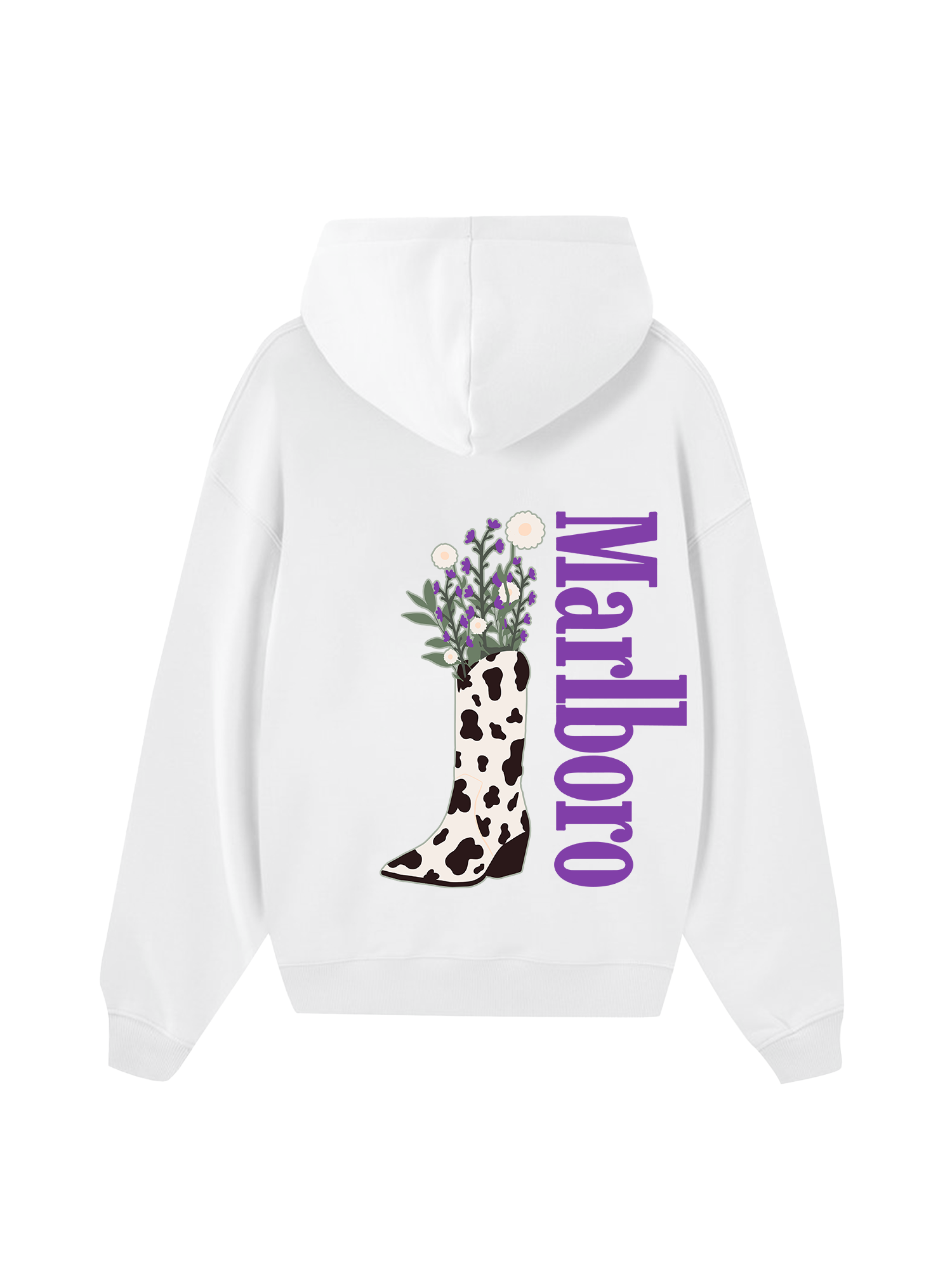 Marlboro Flower In My Boot Hoodie