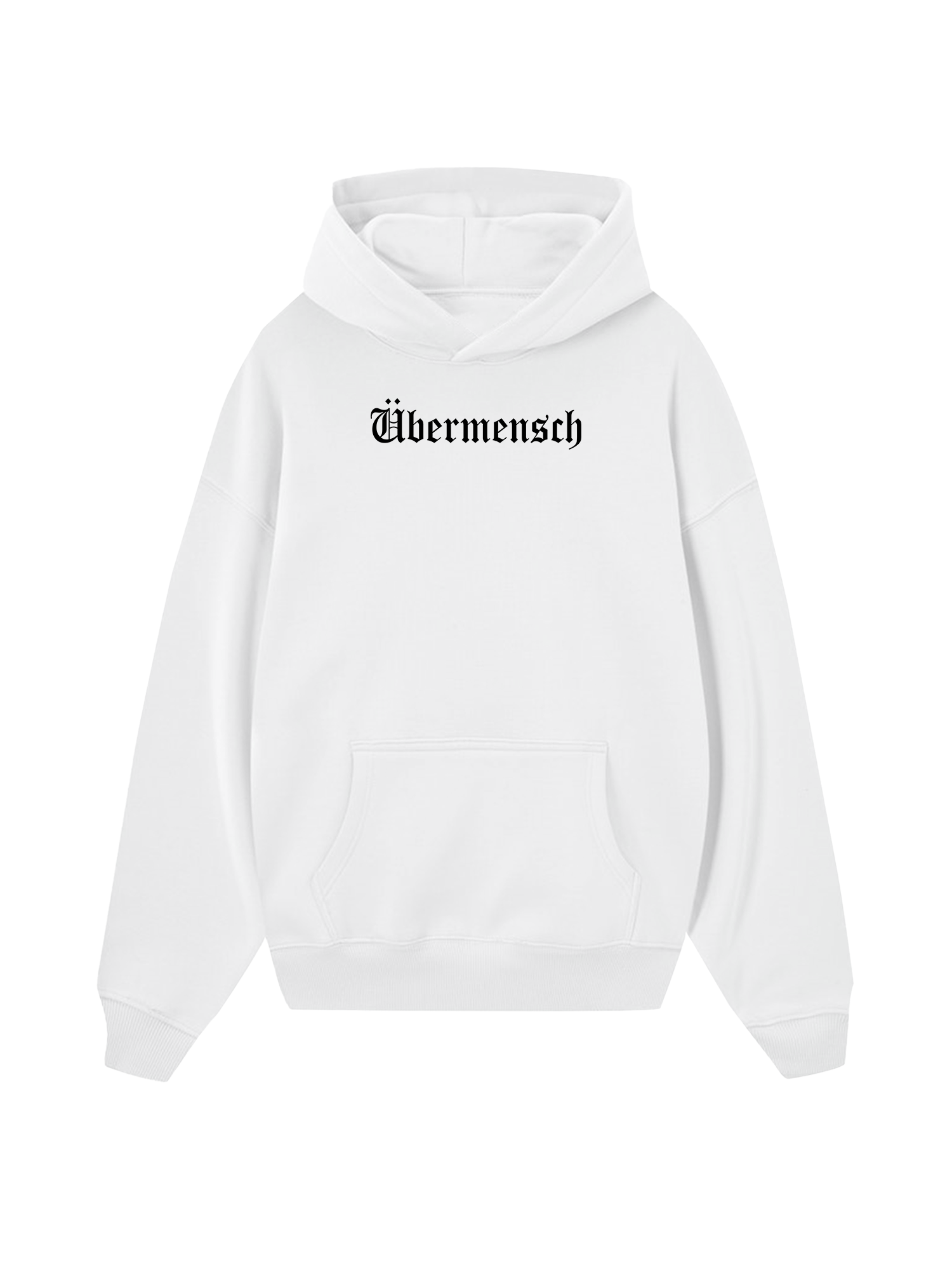 Ubermensch Black And White Hoodie