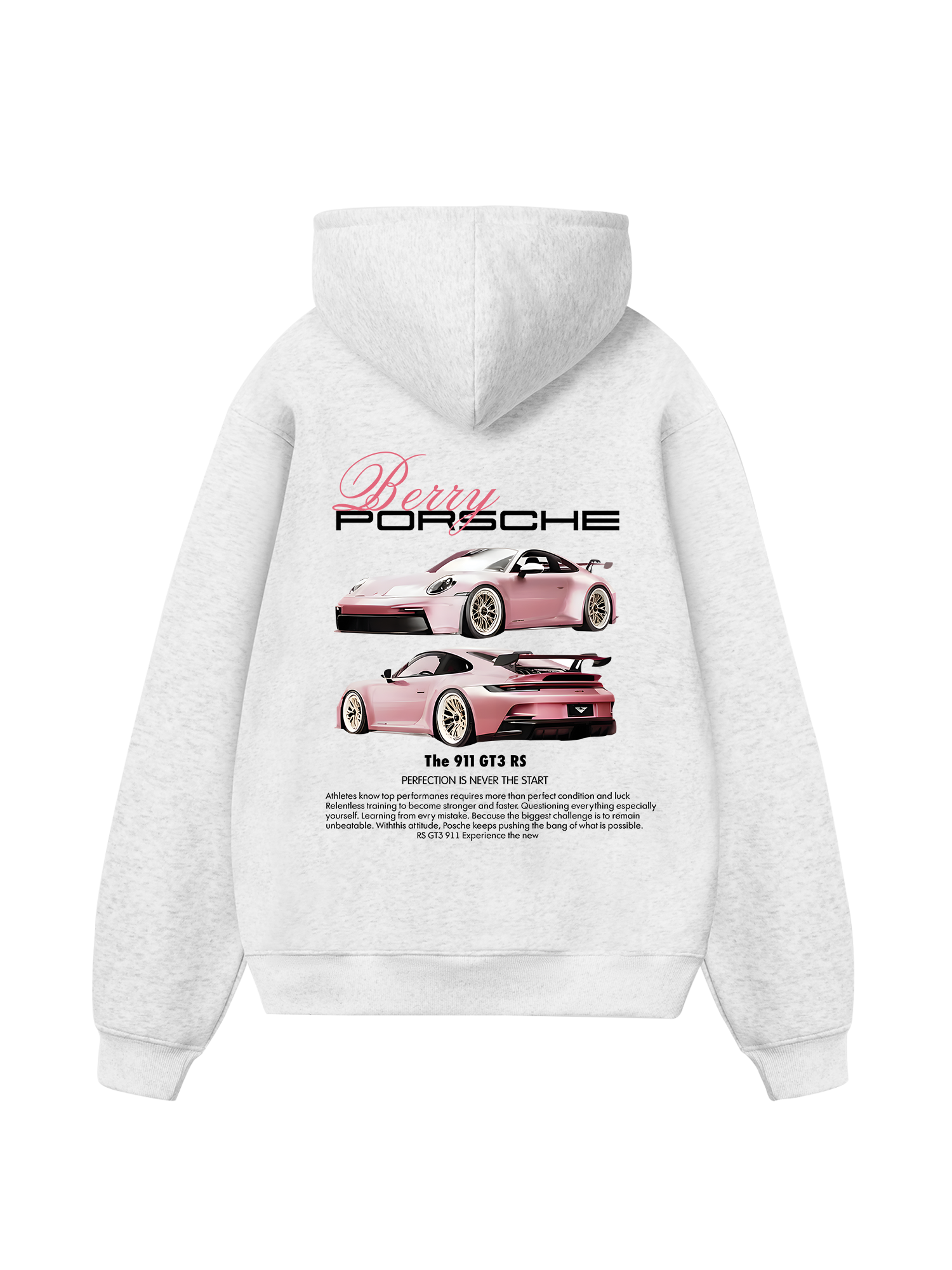 Porsche CAR Berry Porsche Hoodie