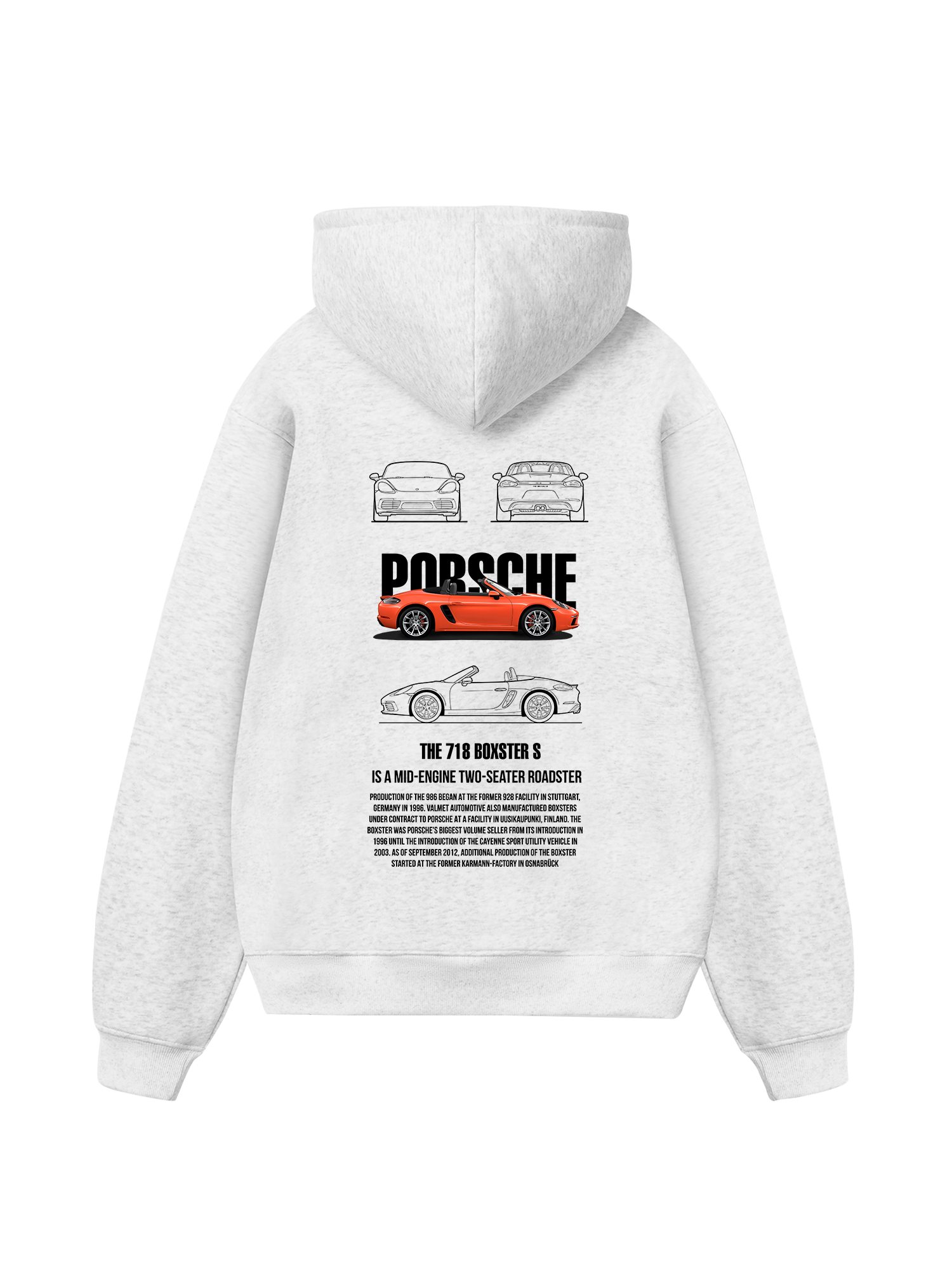 Porsche 718 BOXSTER S Hoodie