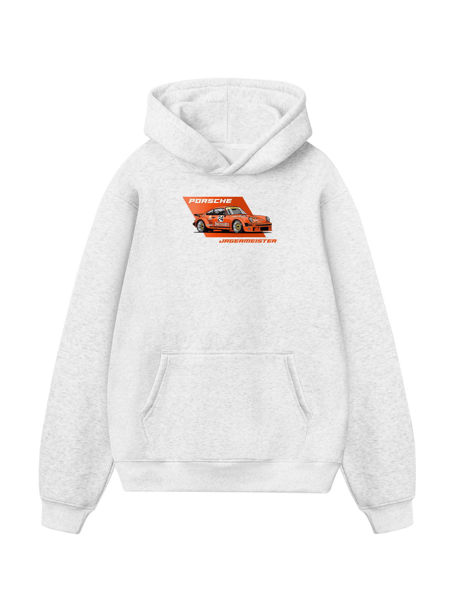 Porsche Flamboyant Orange Jagermeister Hoodie