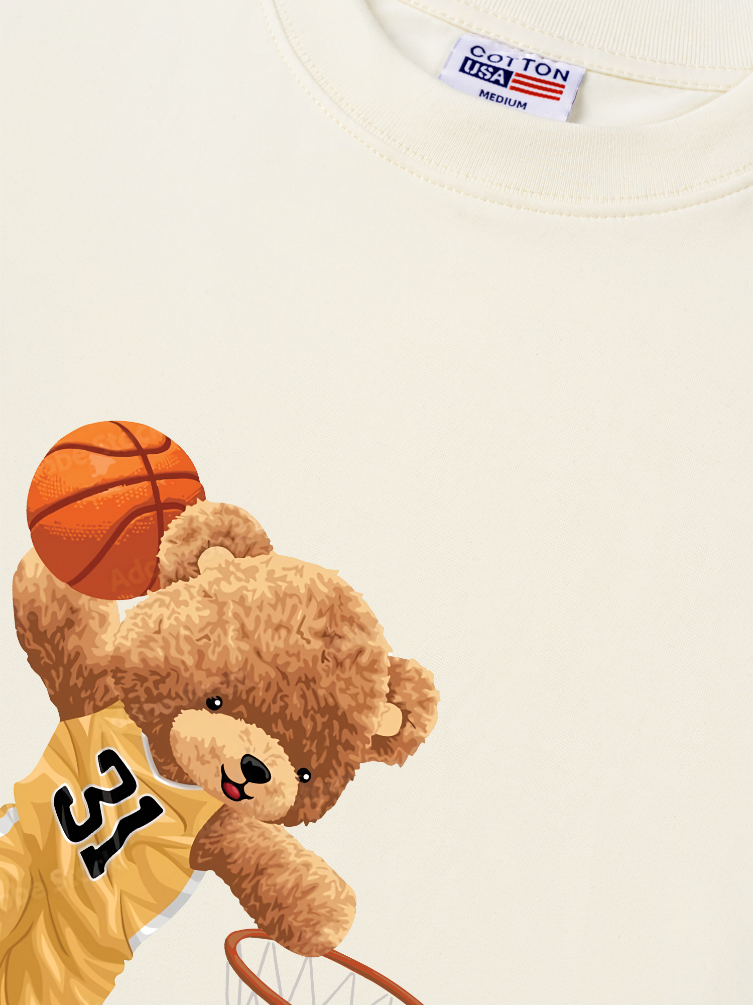 Áo Thun Relaxed Fit Basketball Teddy Salm Dunk