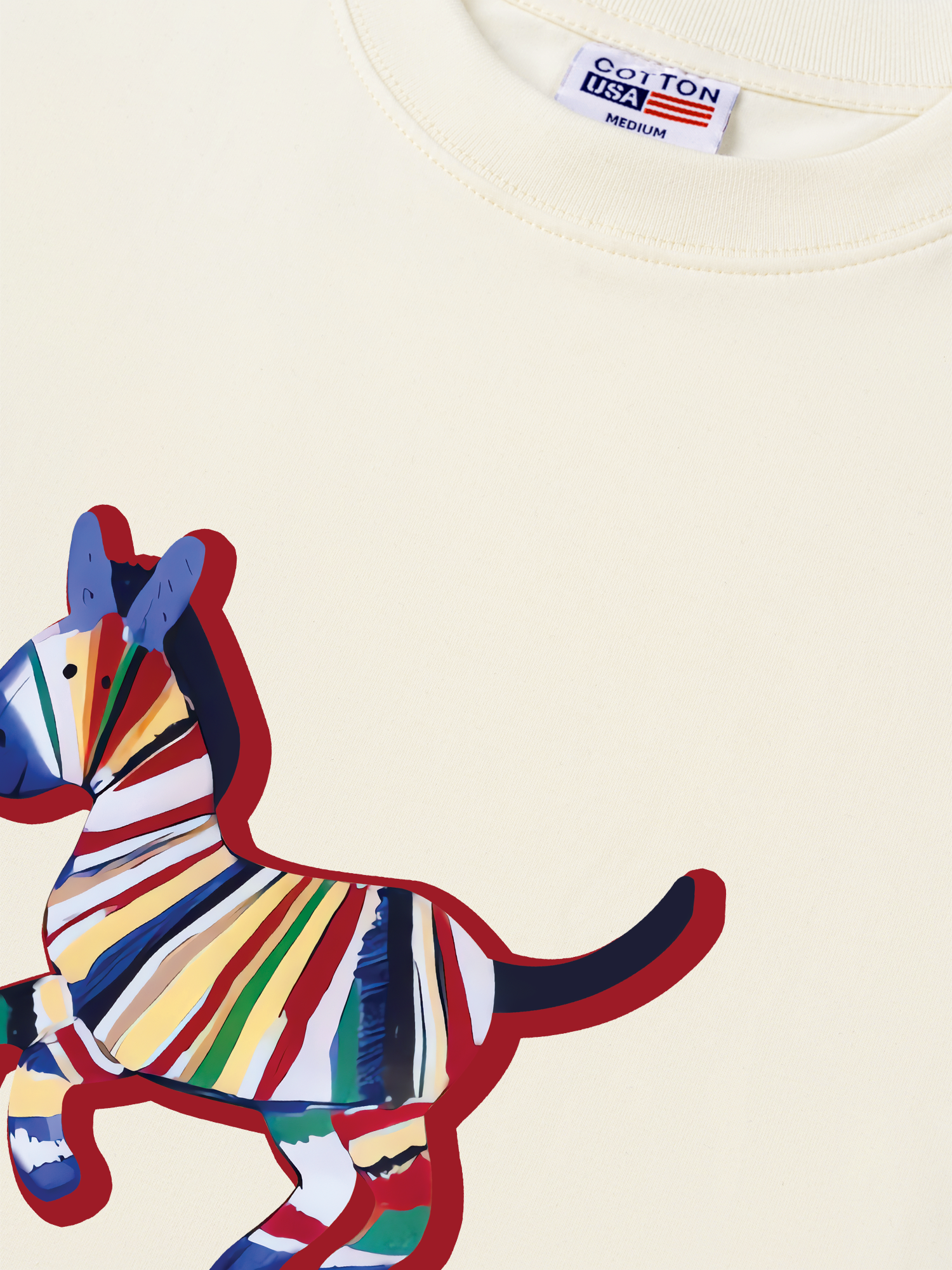 Áo Thun Relaxed Fit Tết Bính Ngọ 2026 Chú Ngựa Dễ Thương