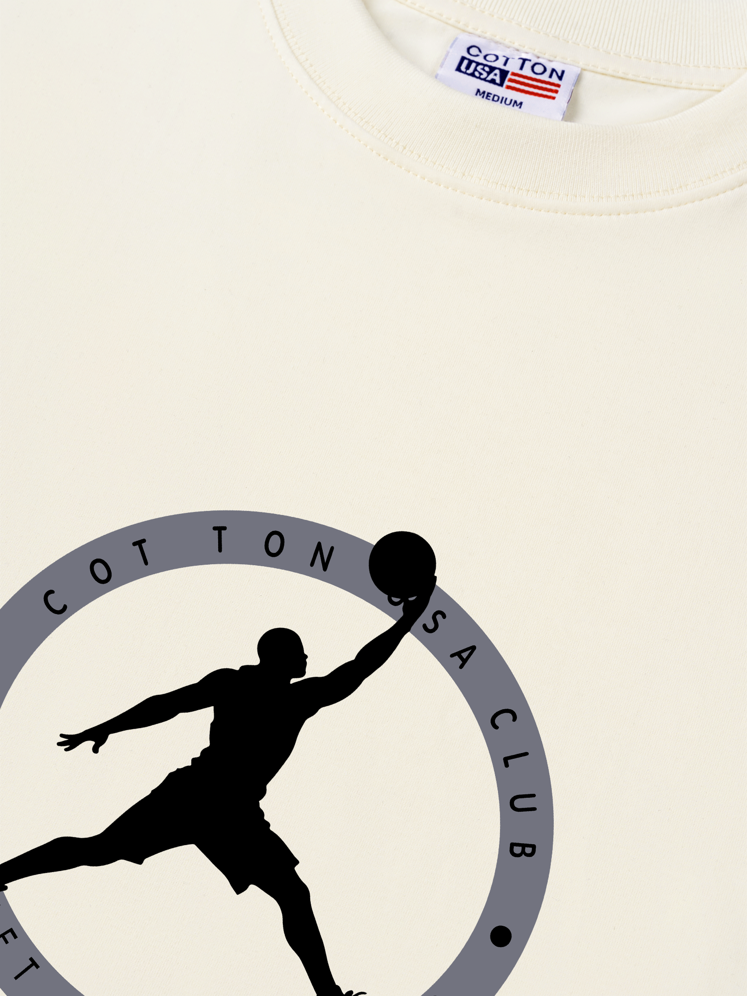 Áo Thun Relaxed Fit Basketball Logo