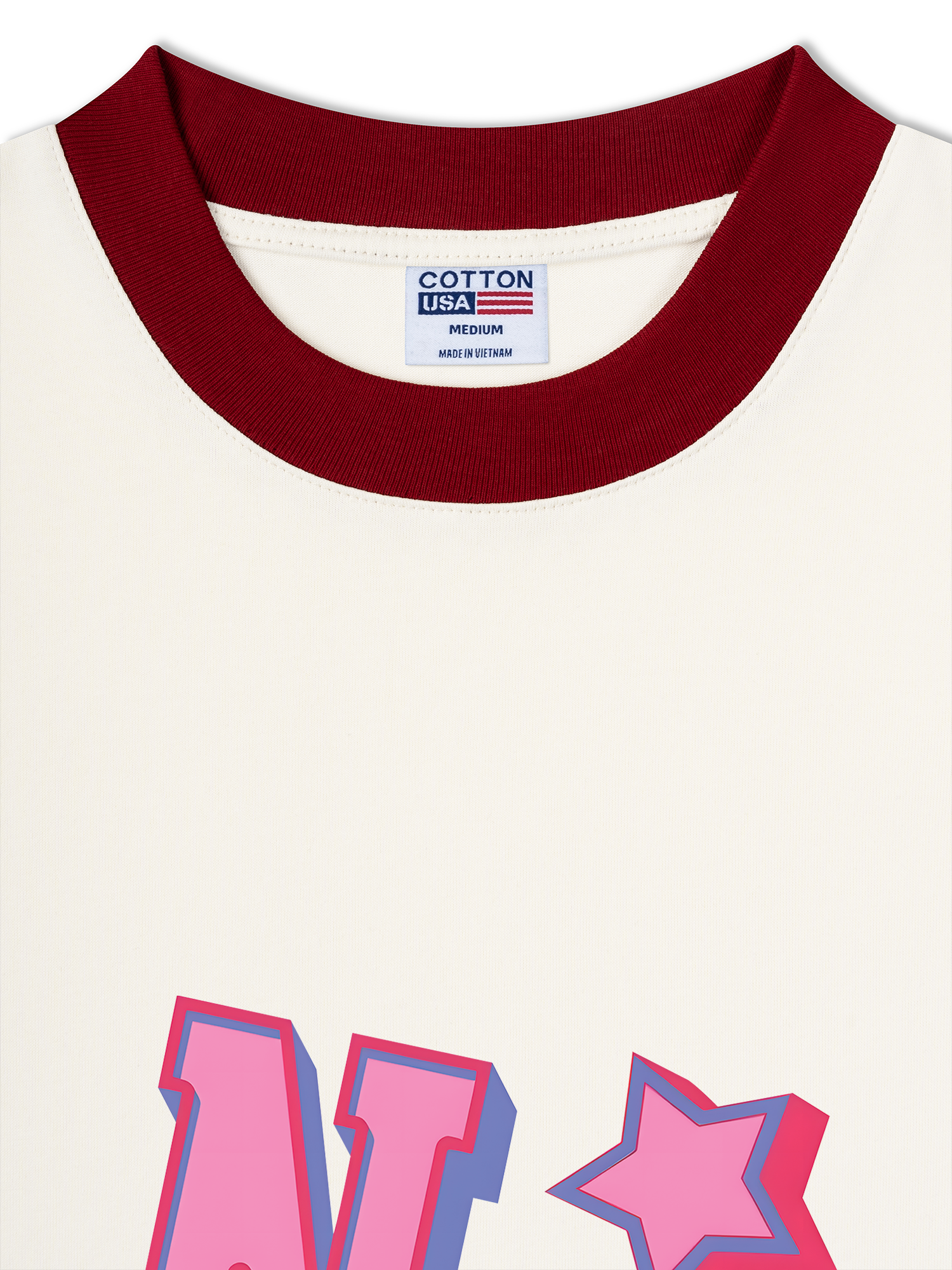 Áo Thun Ringer Relaxed Fit City NYC