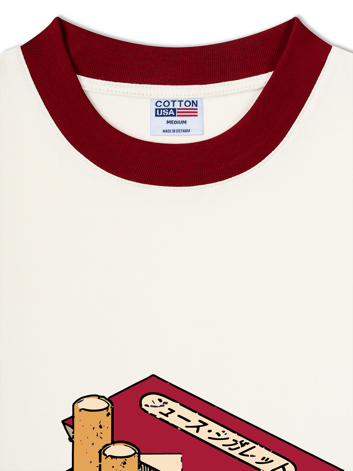 Áo Thun Ringer Relaxed Fit Marlboro 2D Class A Cigarettes