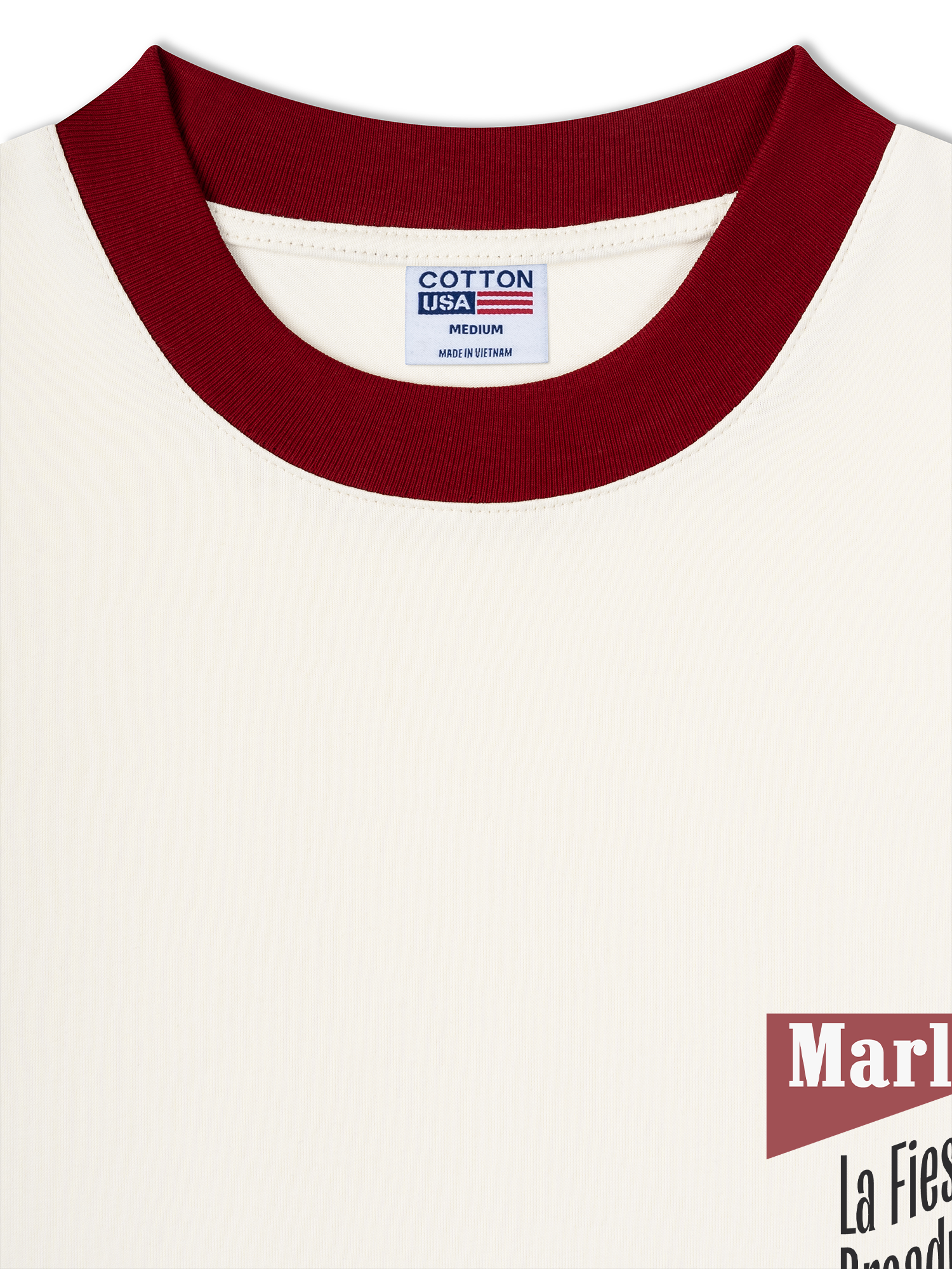 Áo Thun Ringer Relaxed Fit Marlboro La Fiesta