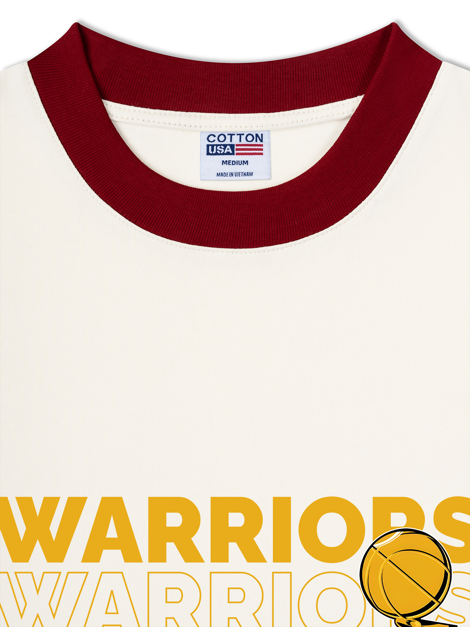 Áo Thun Ringer Relaxed Fit Champions Warriors