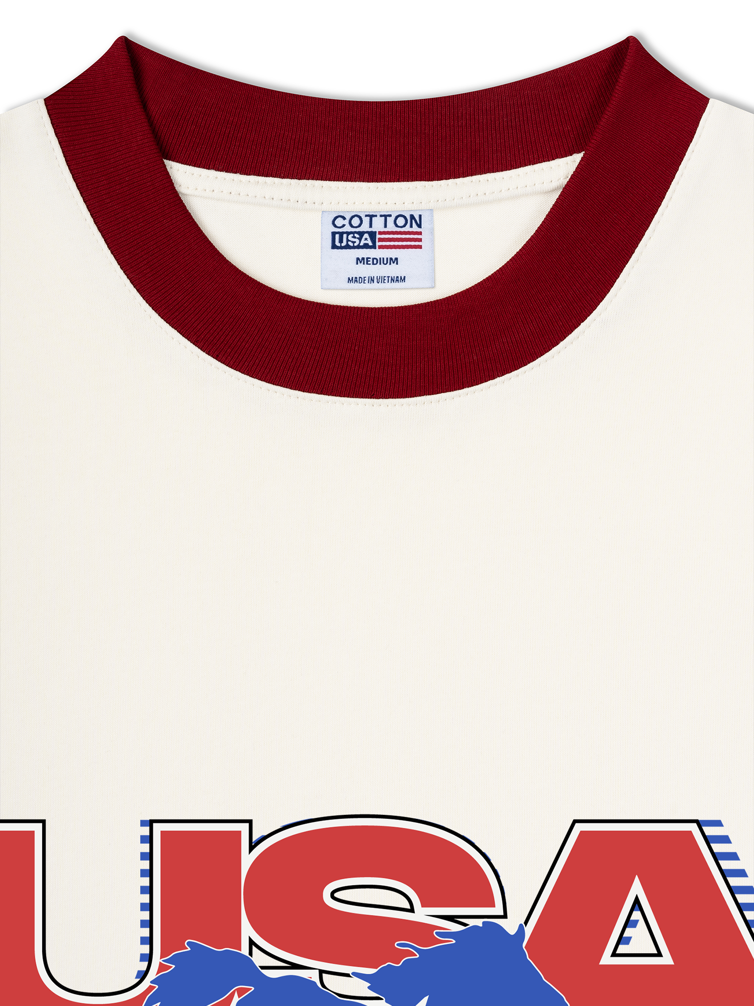 Áo Thun Ringer Relaxed Fit Champions Star Racer