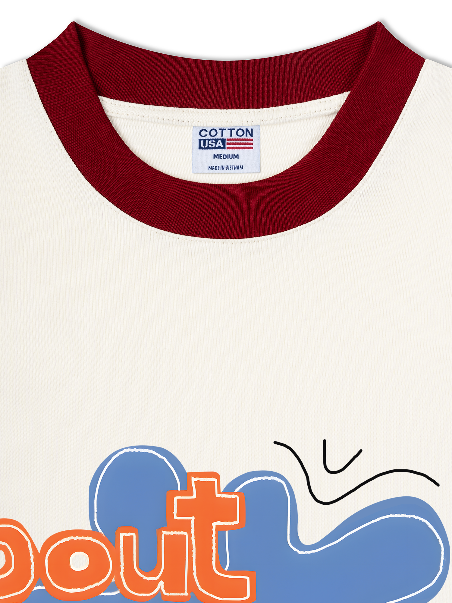 Áo Thun Ringer Relaxed Fit Bout You