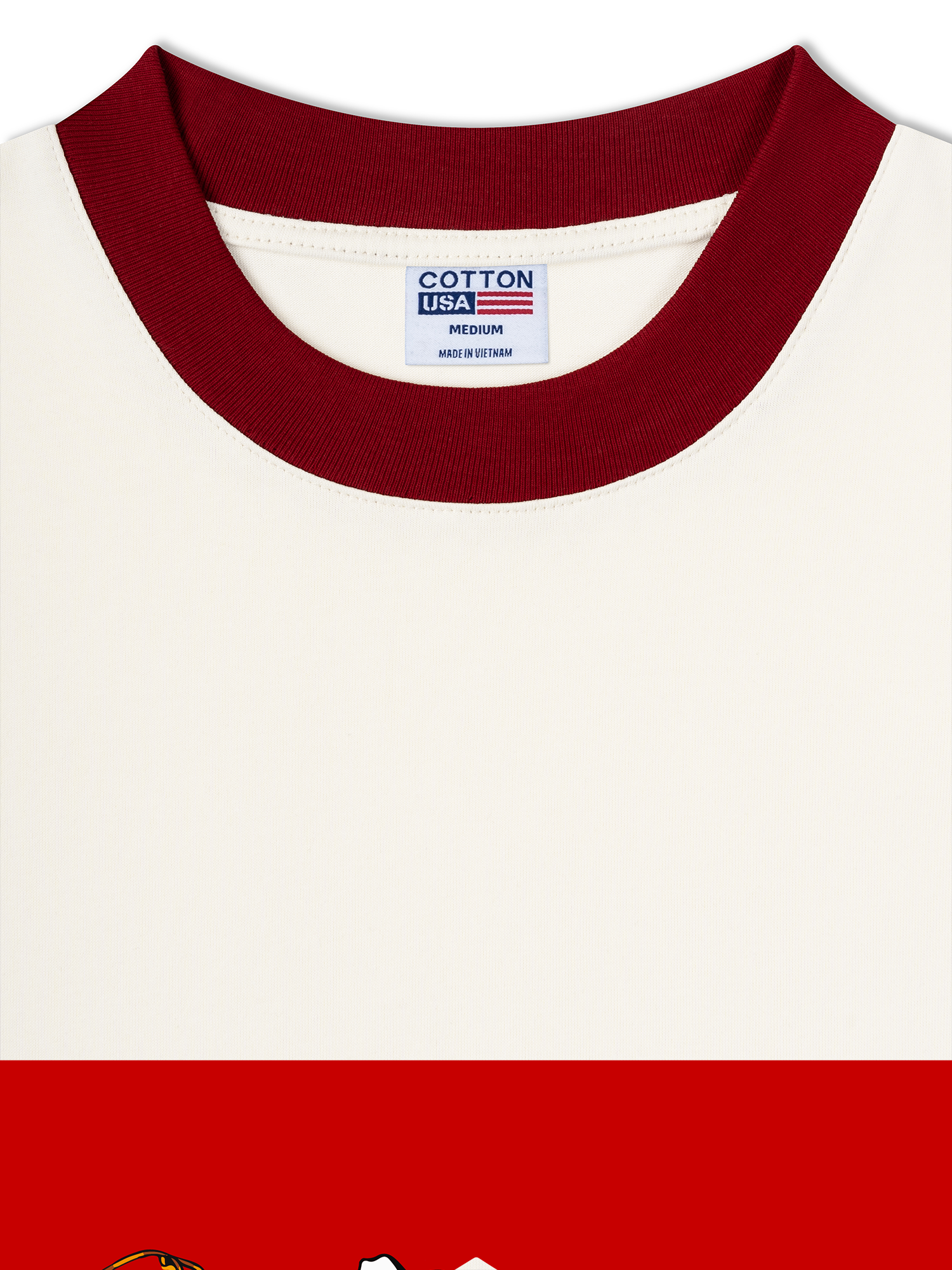 Áo Thun Ringer Relaxed Fit Marlboro Hunting Cowboy