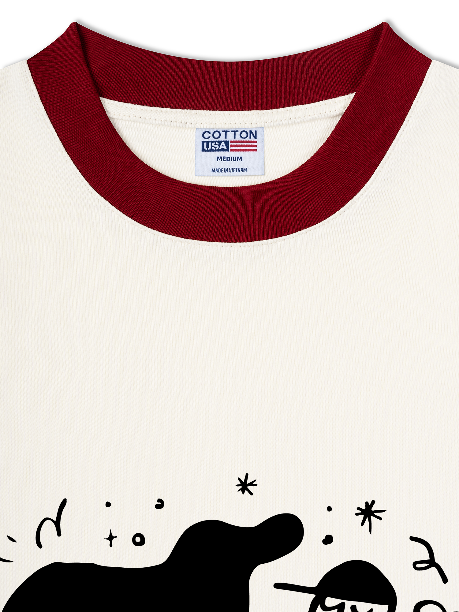 Áo Thun Ringer Relaxed Fit More Espressp Less Despresso)