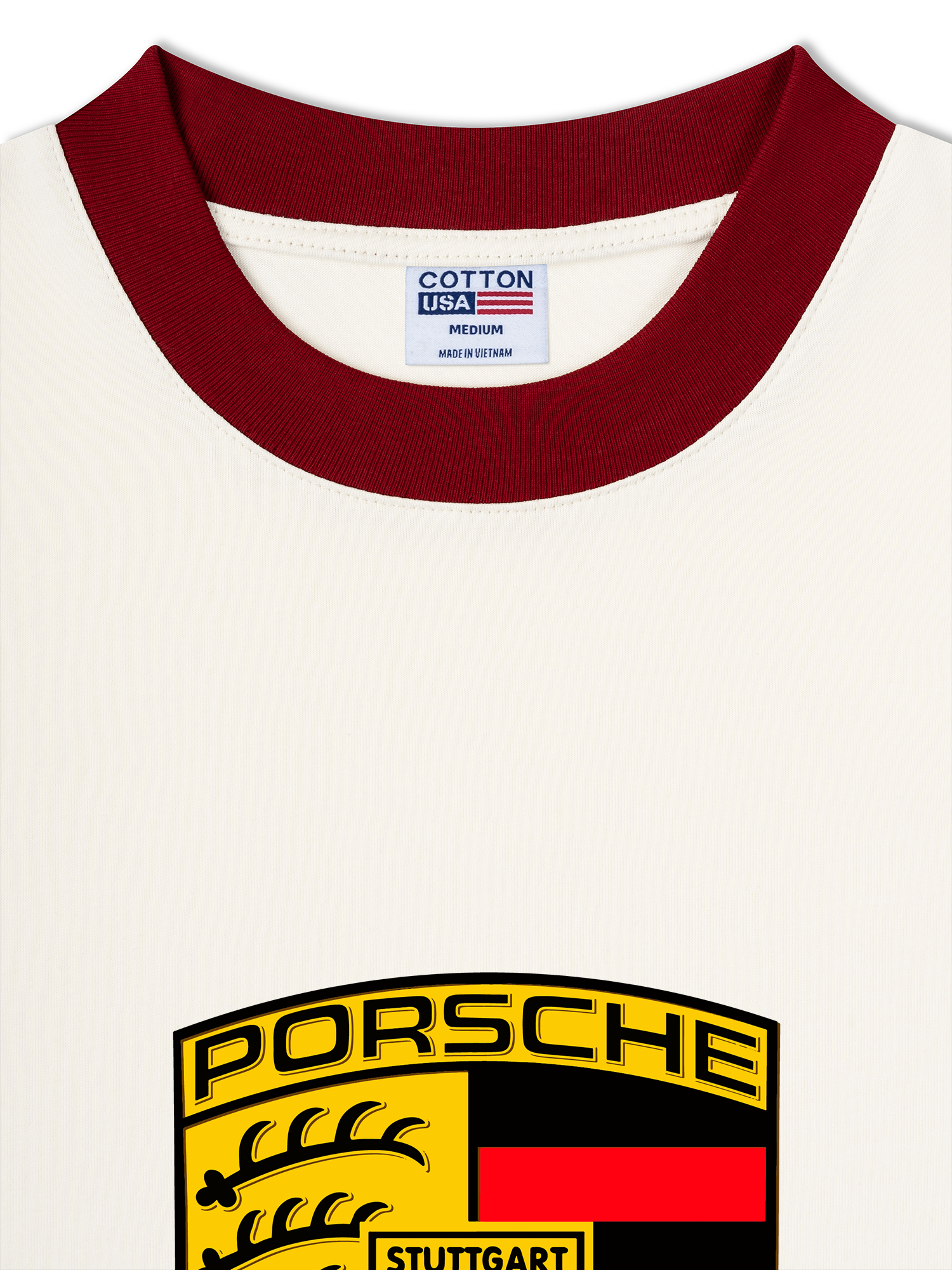 Áo Thun Ringer Relaxed Fit Porsche My Dream