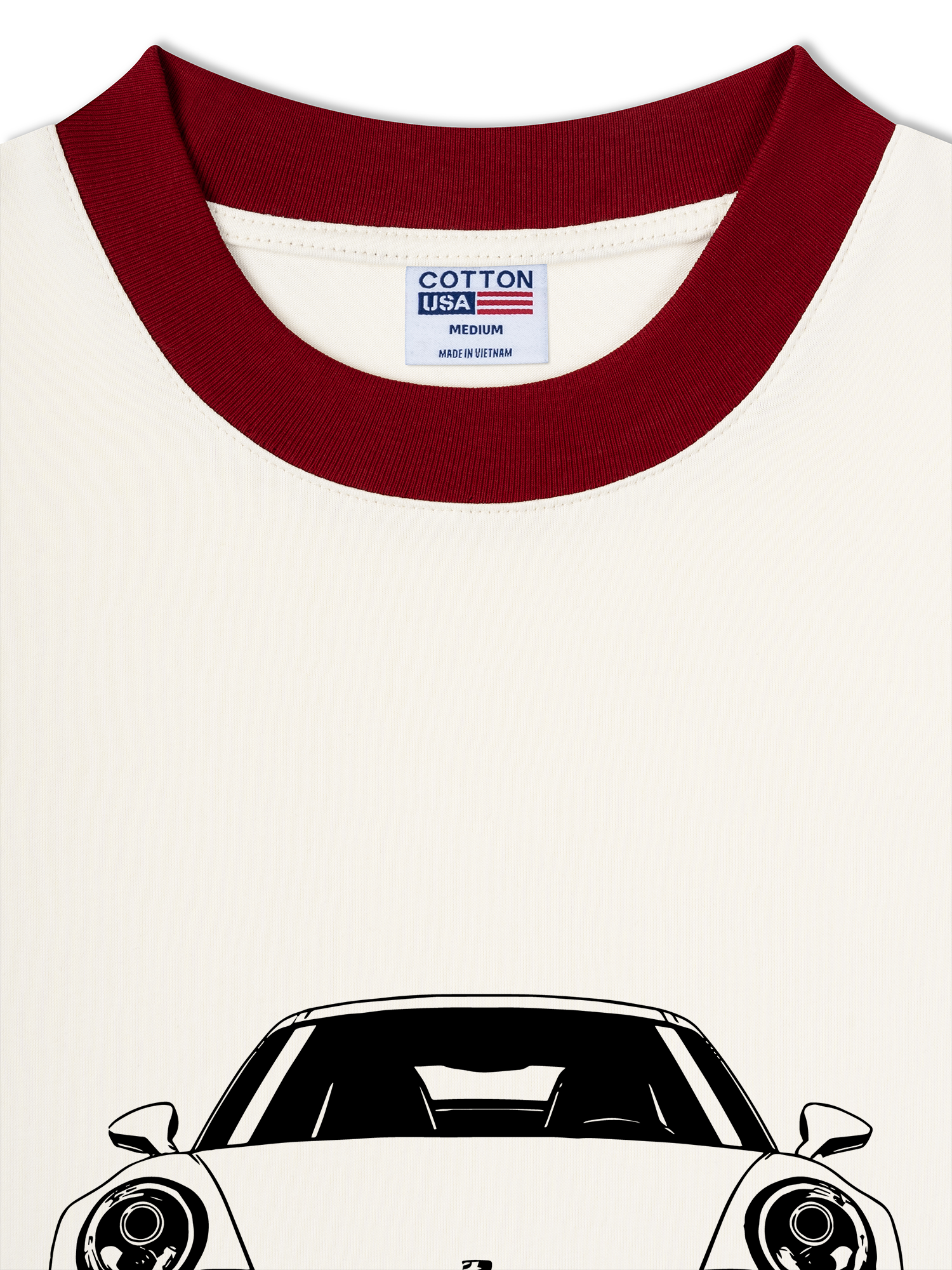 Áo Thun Ringer Relaxed Fit Speed Aesthetic