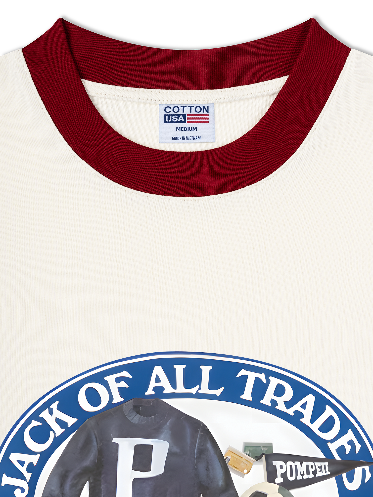 Áo Thun Ringer Relaxed Fit Soccer Master Of None