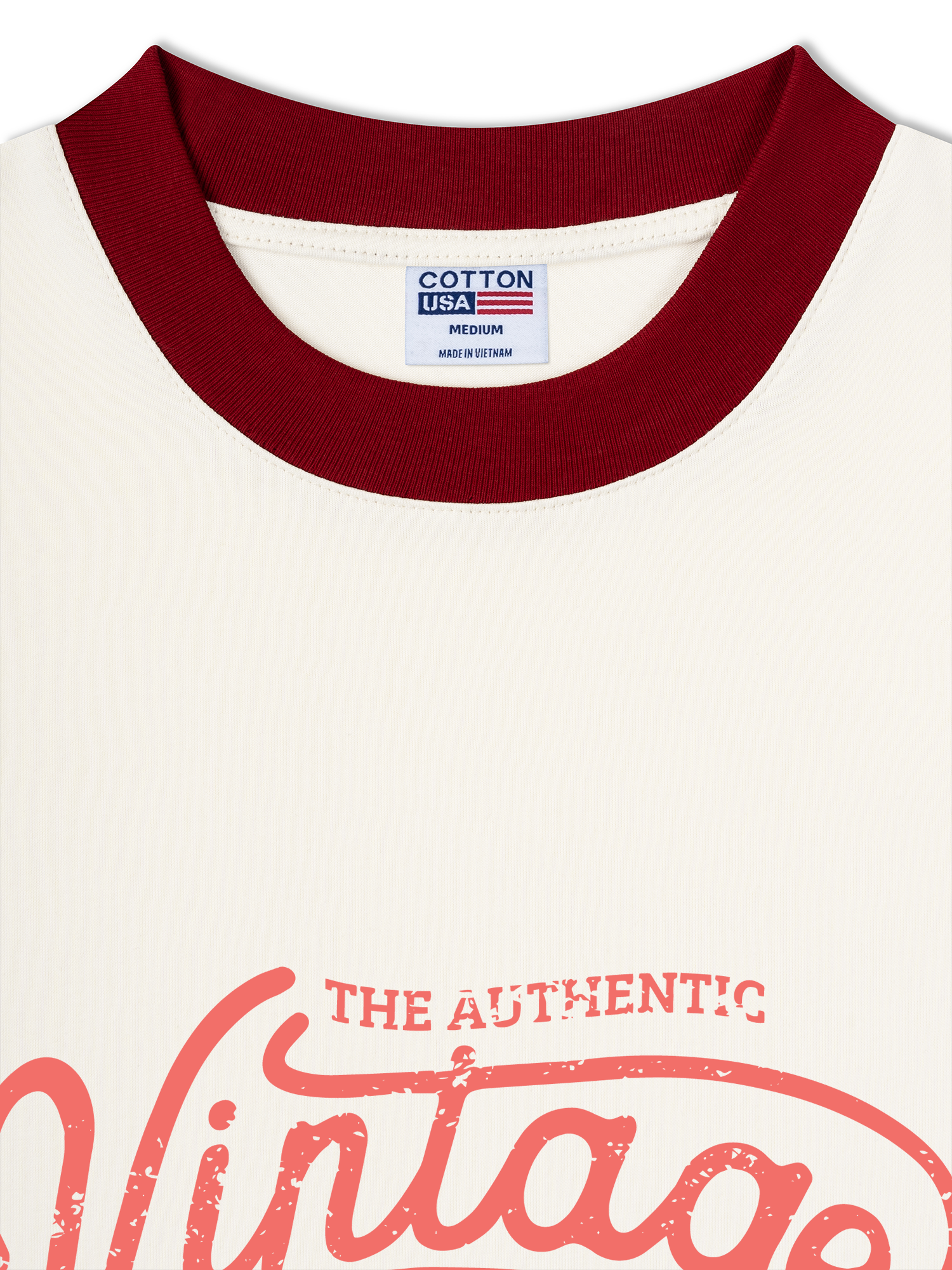 Áo Thun Ringer Relaxed Fit The Authenic Motorcycle