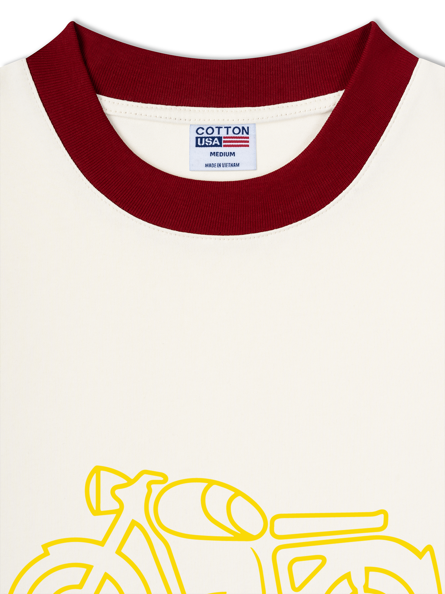 Áo Thun Ringer Relaxed Fit Ducati Meccanica Bologna