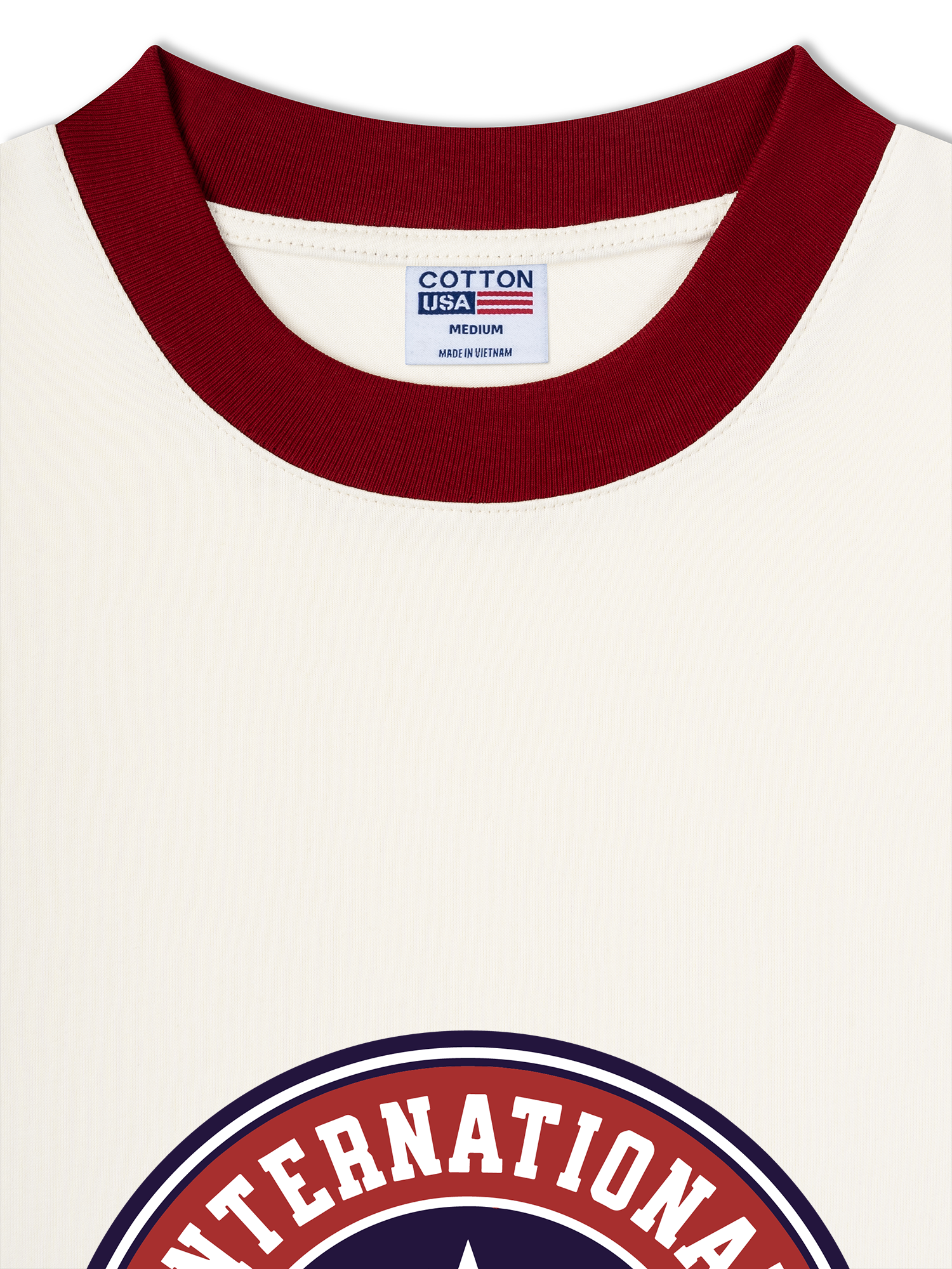 Áo Thun Ringer Relaxed Fit Champions International