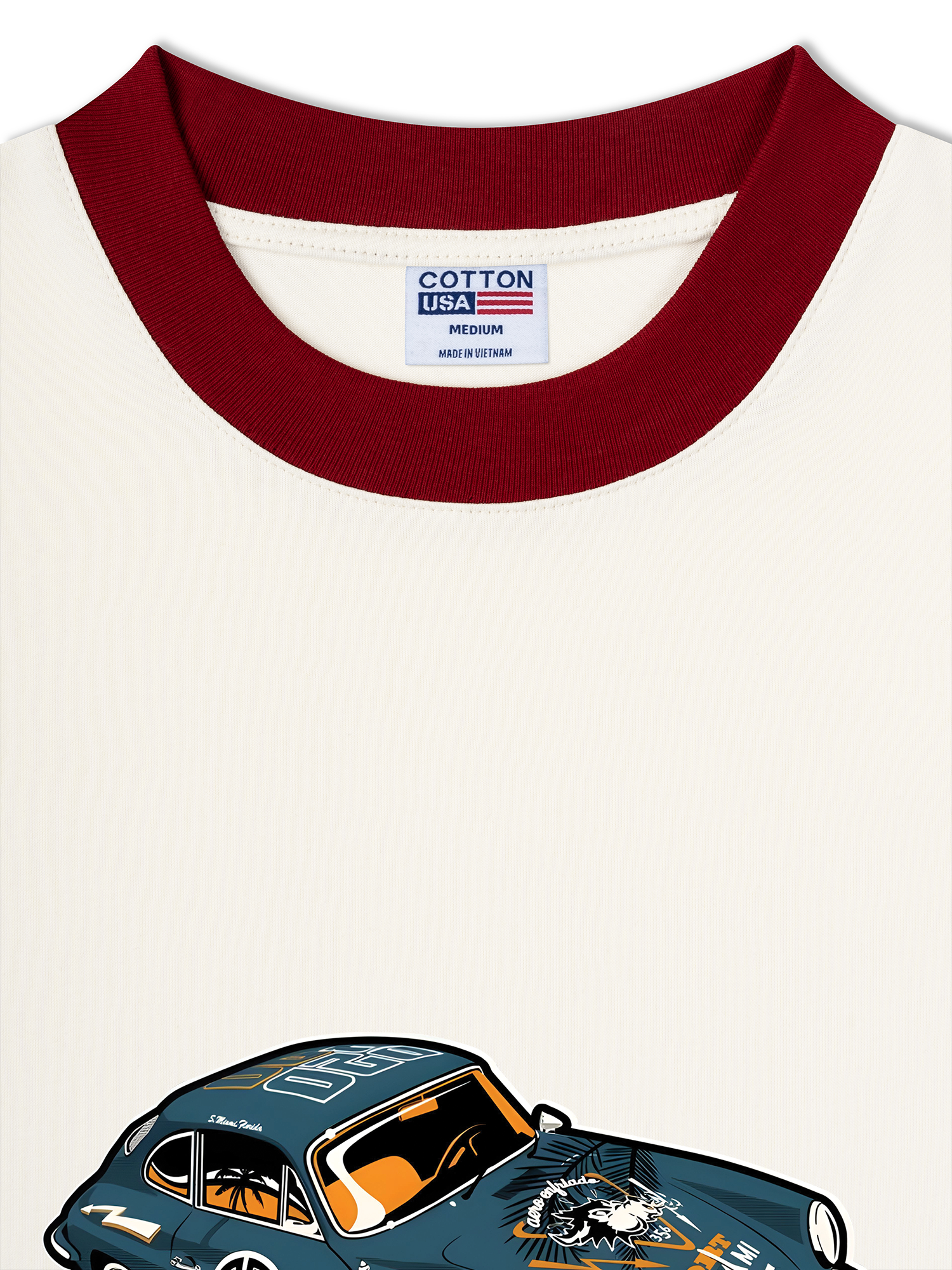 Áo Thun Ringer Relaxed Fit PORSCHE DRT