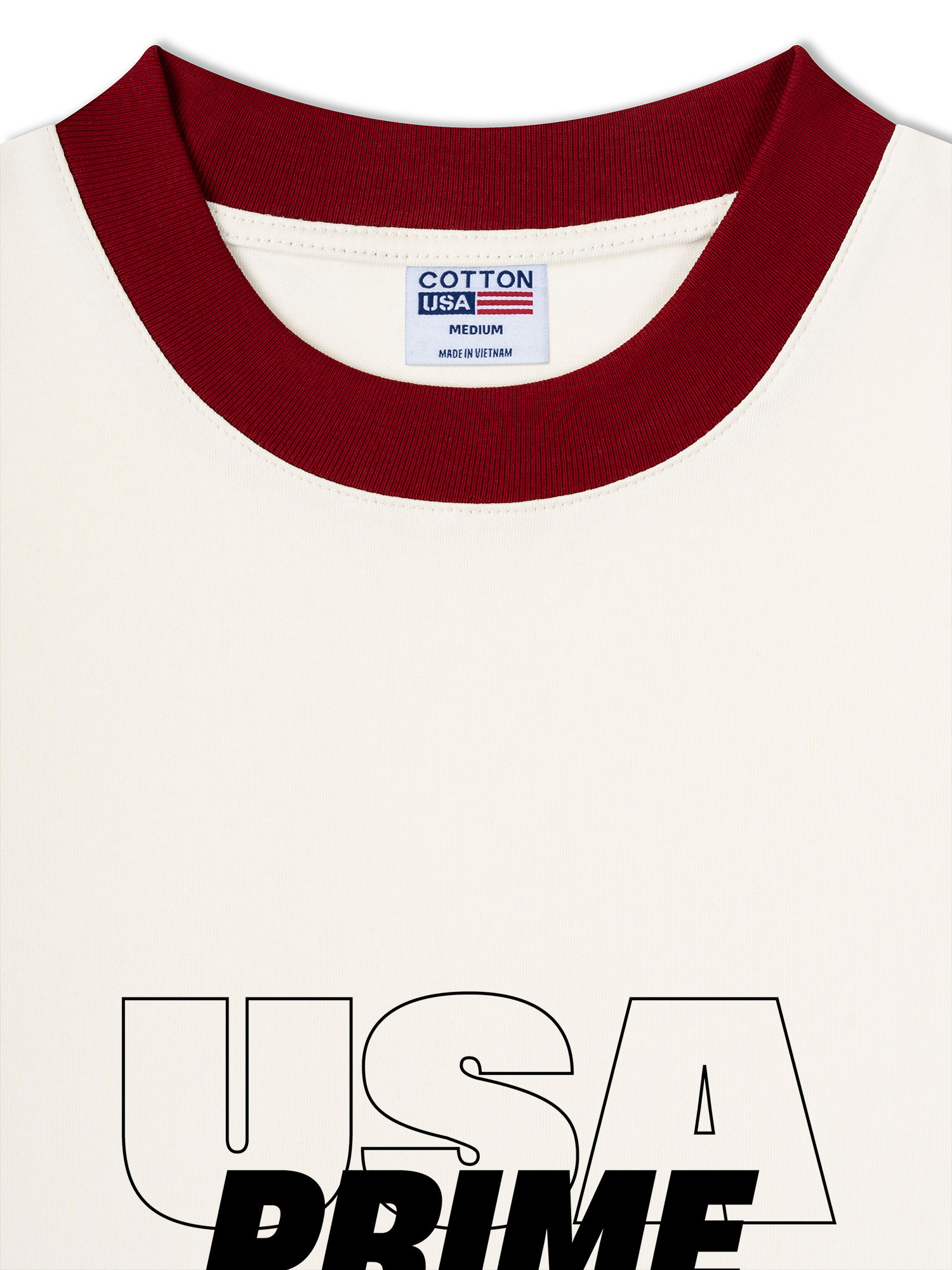 Áo Thun Ringer Relaxed Fit Champions Prime USA