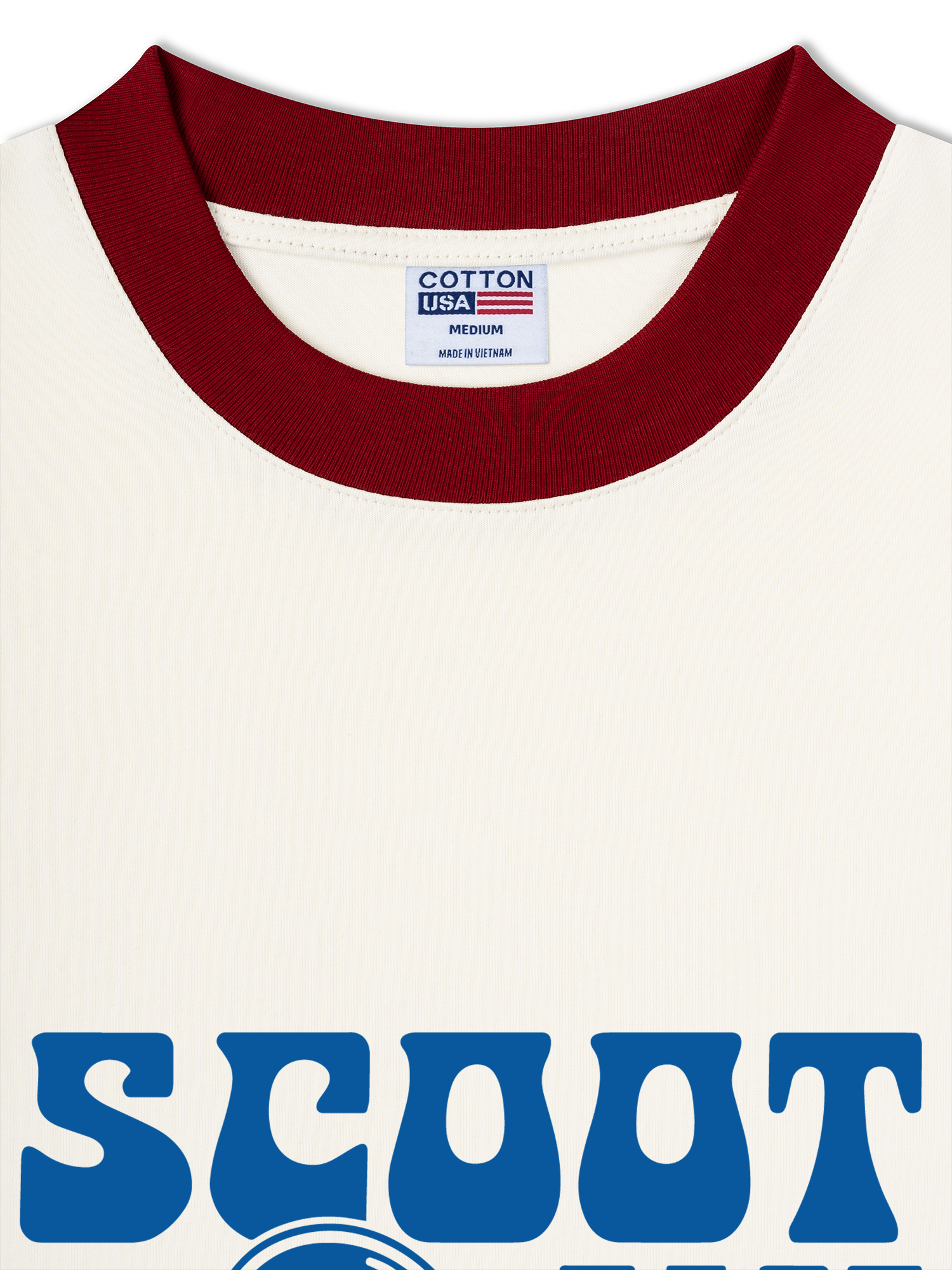 Áo Thun Ringer Relaxed Fit Scoot fast