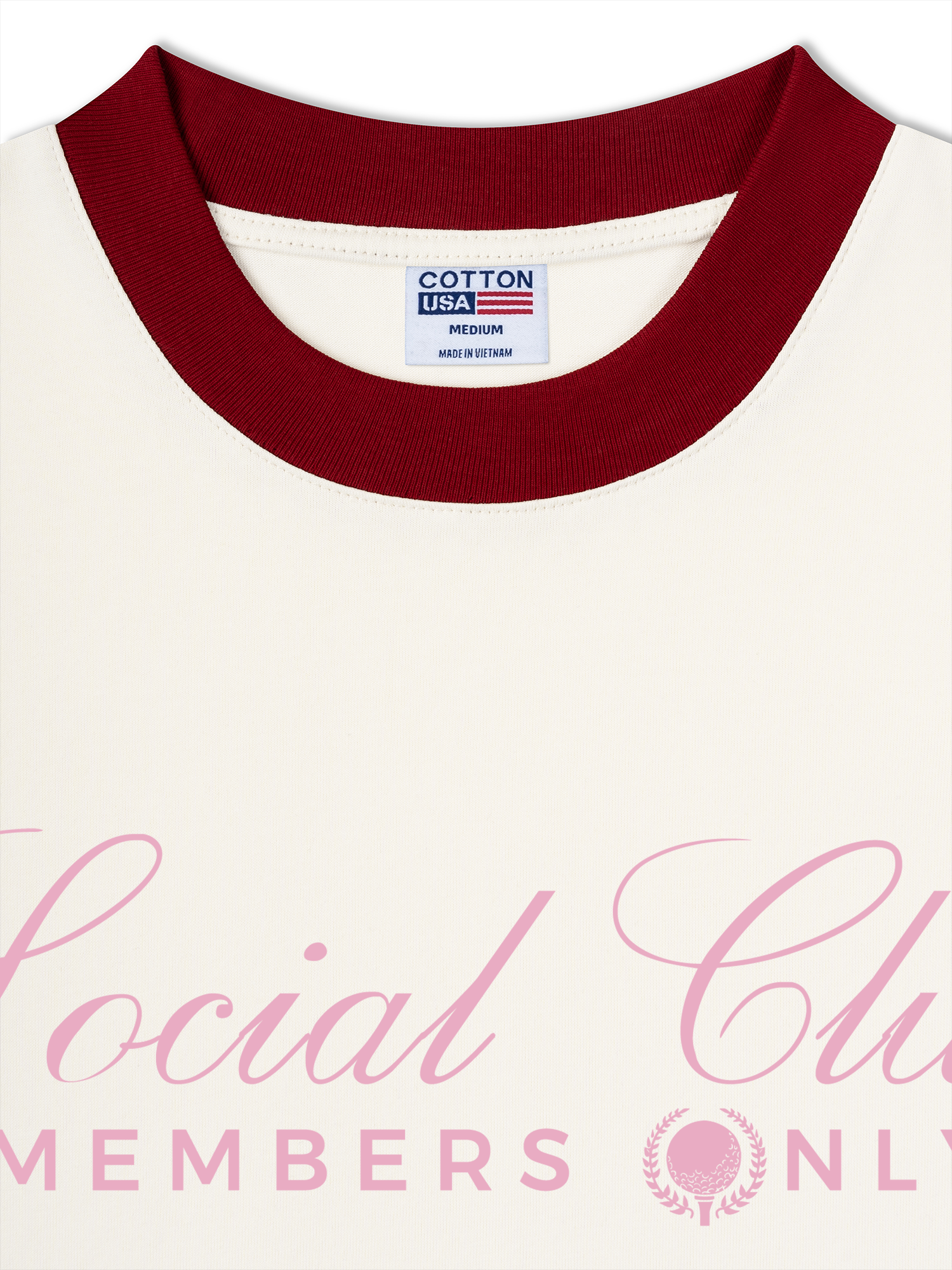 Áo Thun Ringer Relaxed Fit Golf Members Only