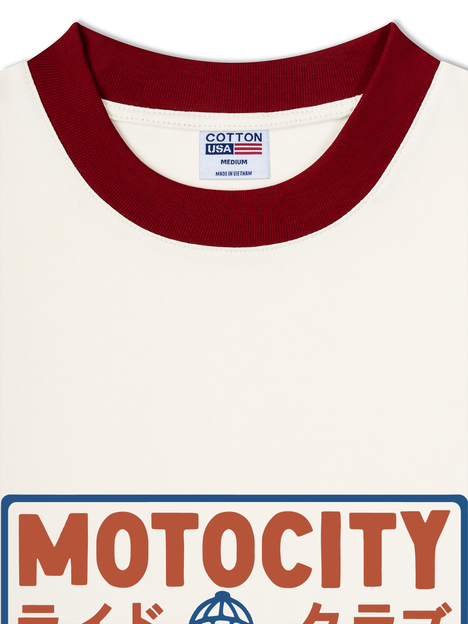 Áo Thun Ringer Relaxed Fit MOTOCITY