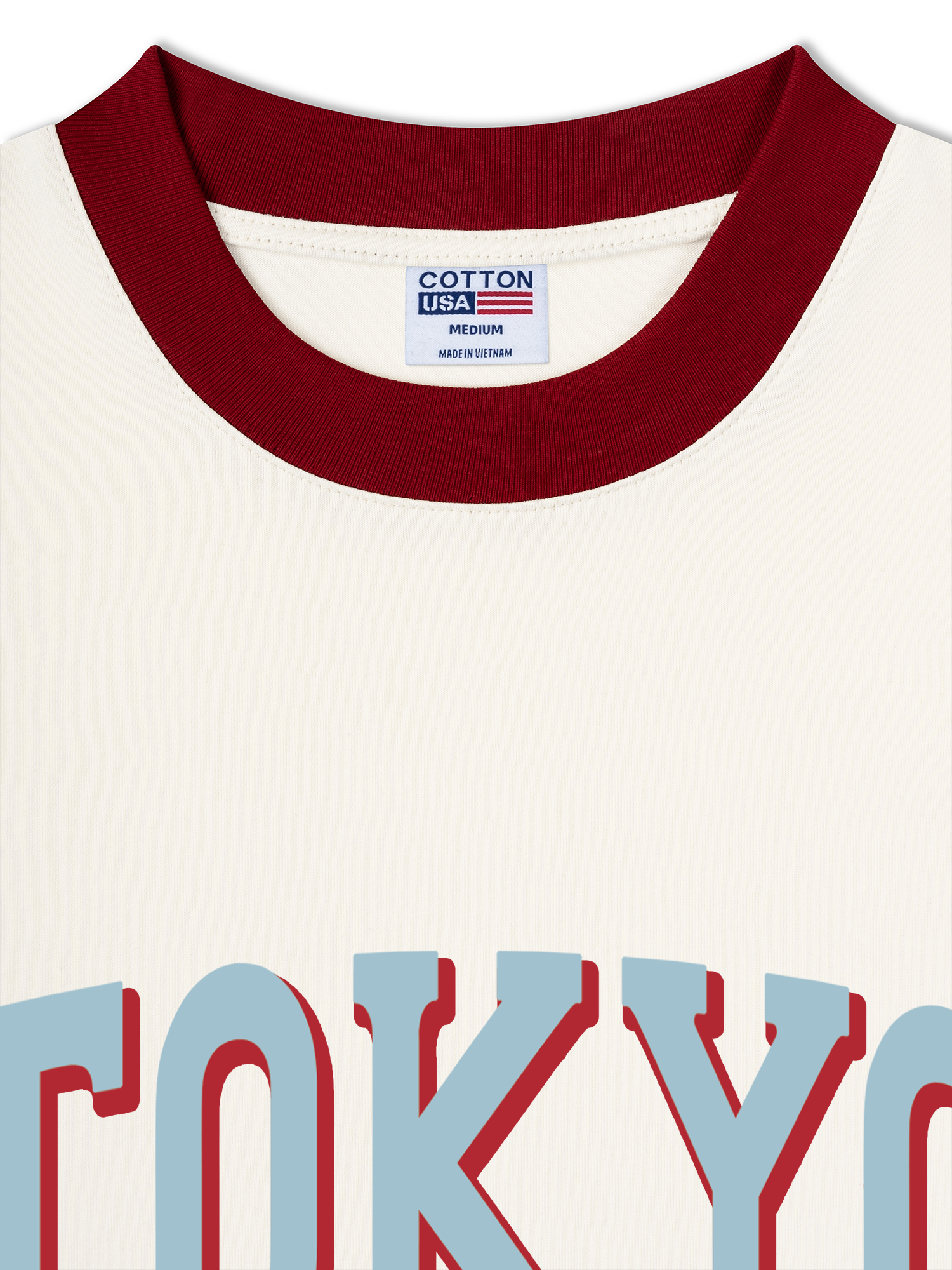 Áo Thun Ringer Relaxed Fit City Tokyo