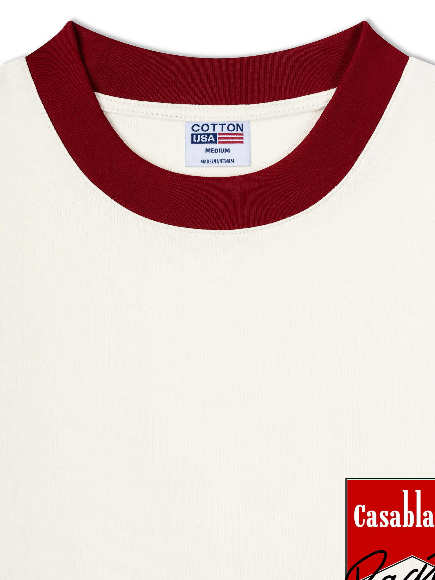 Áo Thun Ringer Relaxed Fit Marlboro Casablanca Racing