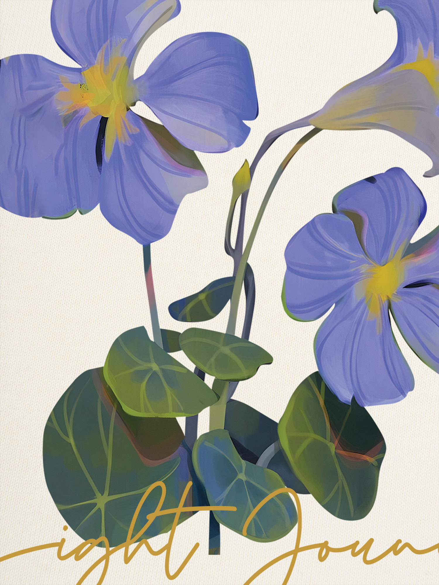 Áo Thun Ringer Relaxed Fit Light Journey