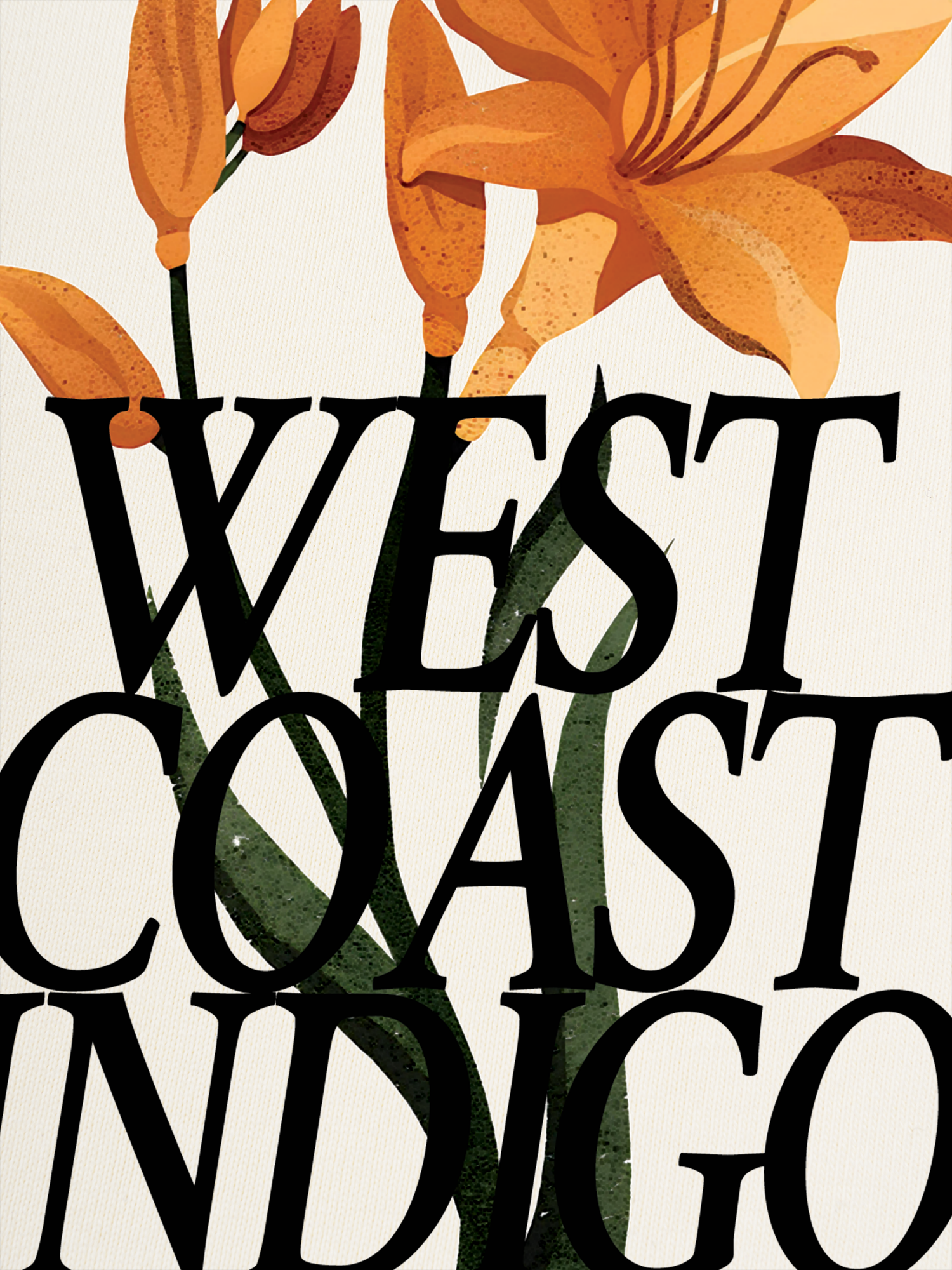 Áo Thun Ringer Relaxed Fit West coast indigo