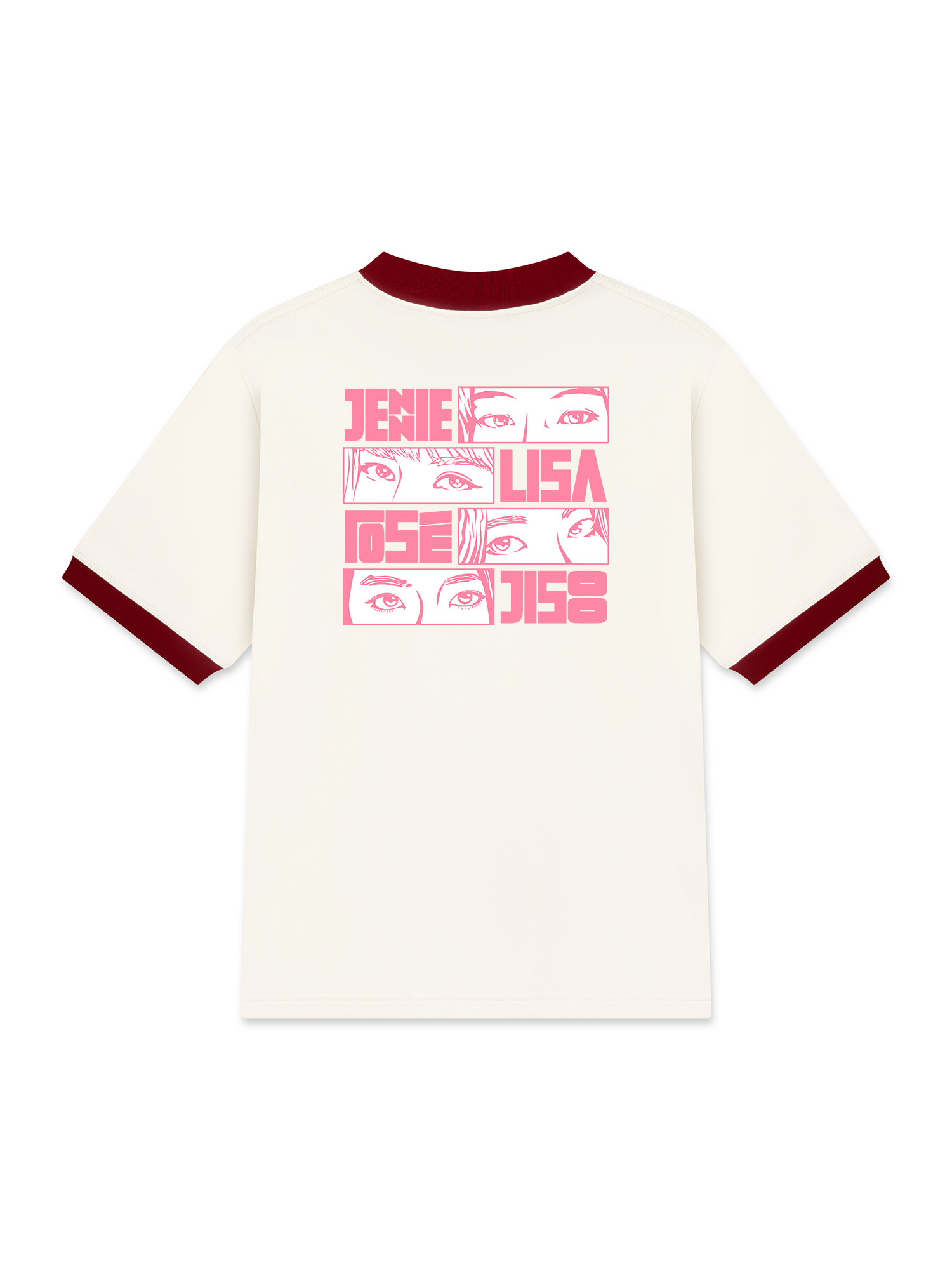 Áo Thun Ringer Relaxed Fit Idols Team Up