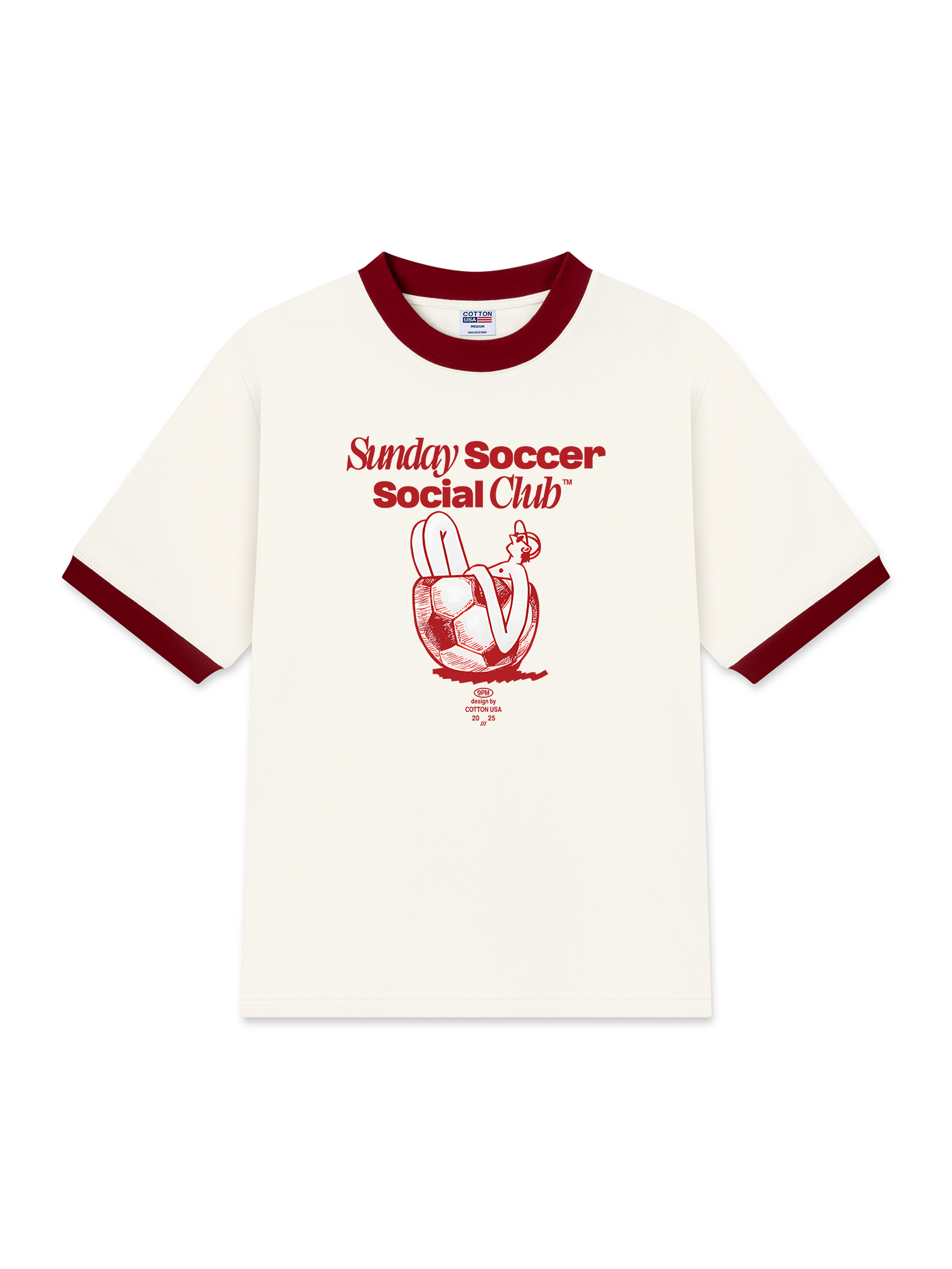 Áo Thun Ringer Relaxed Fit Soccer Social Club