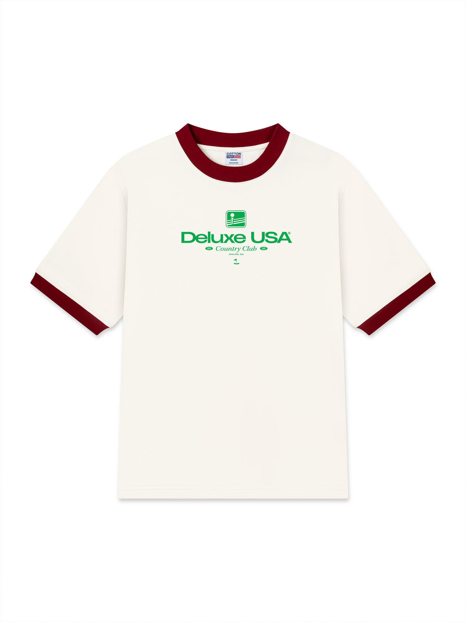 Áo Thun Ringer Relaxed Fit Golf Deluxe Country Club