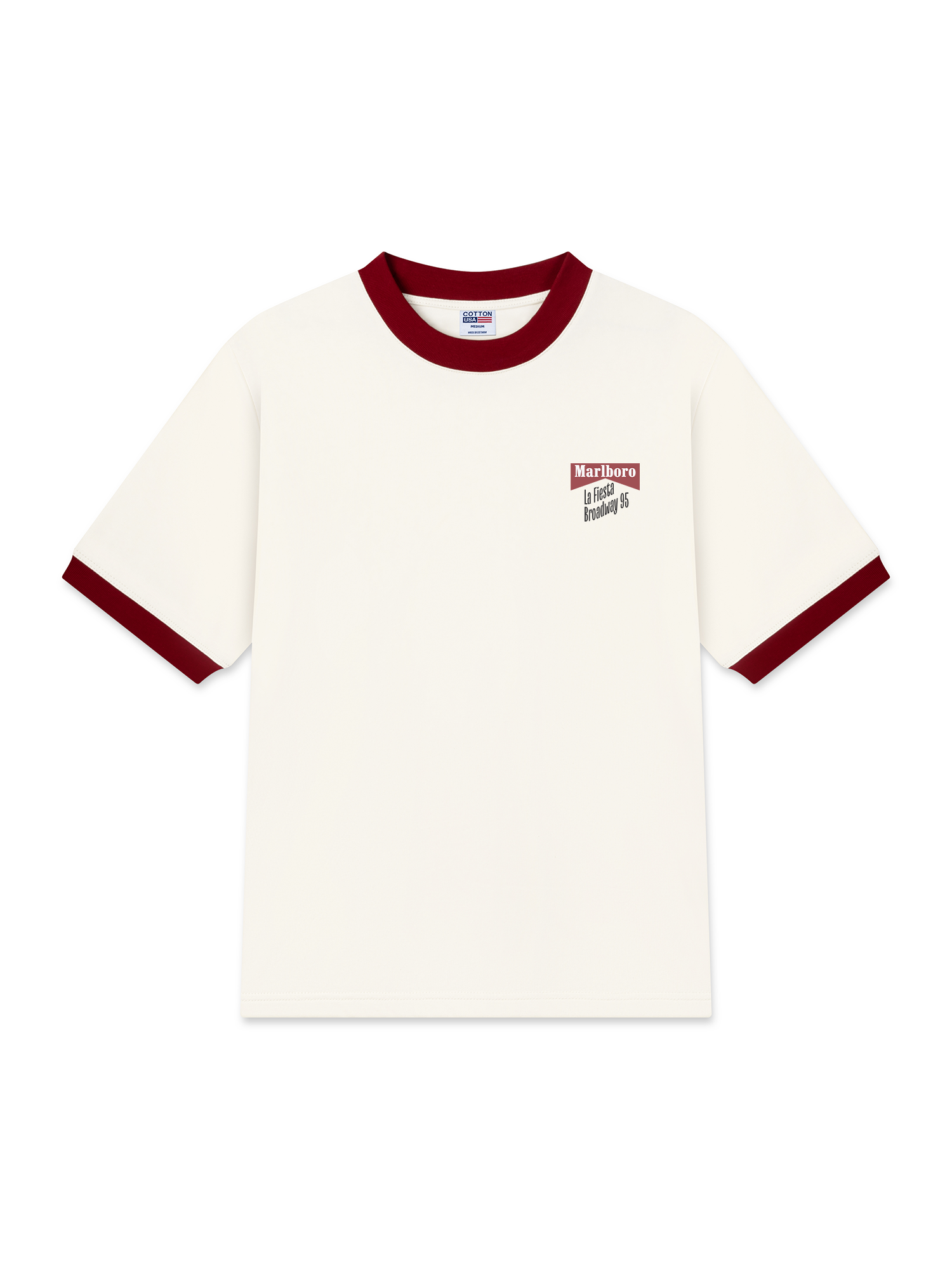 Áo Thun Ringer Relaxed Fit Marlboro La Fiesta