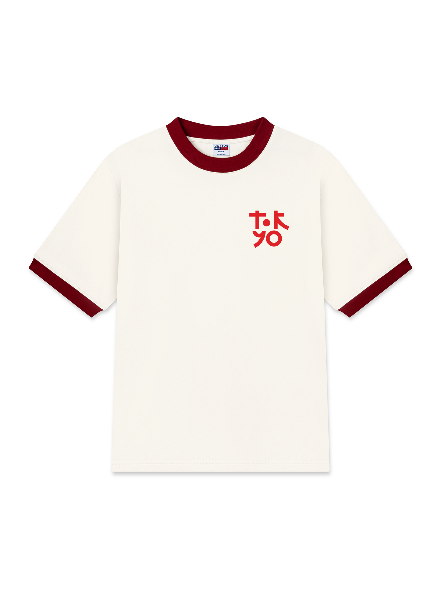 Áo Thun Ringer Relaxed Fit City Tokyo