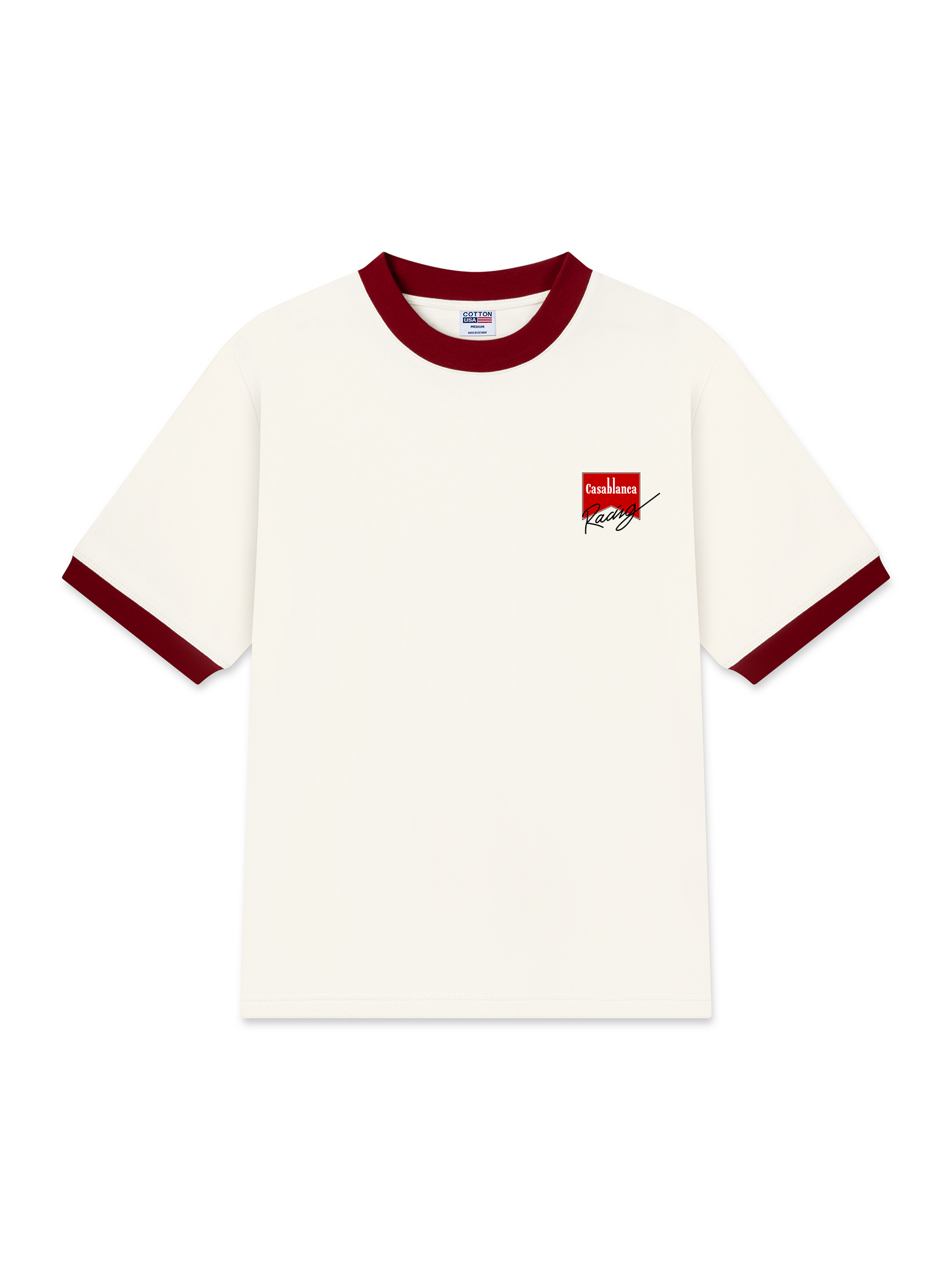 Áo Thun Ringer Relaxed Fit Marlboro Casablanca Racing