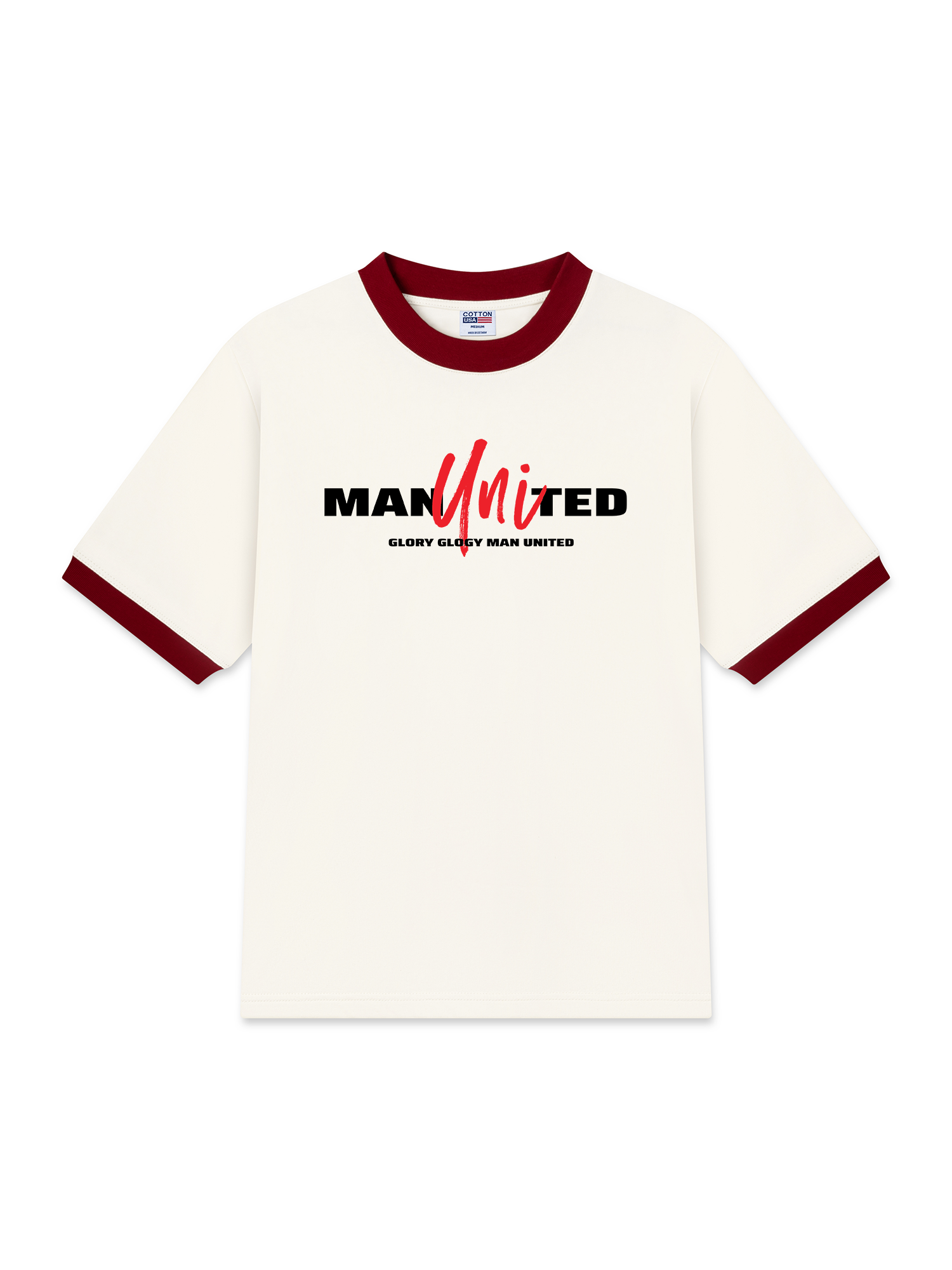 Áo Thun Ringer Relaxed Fit Glory Glory Man United