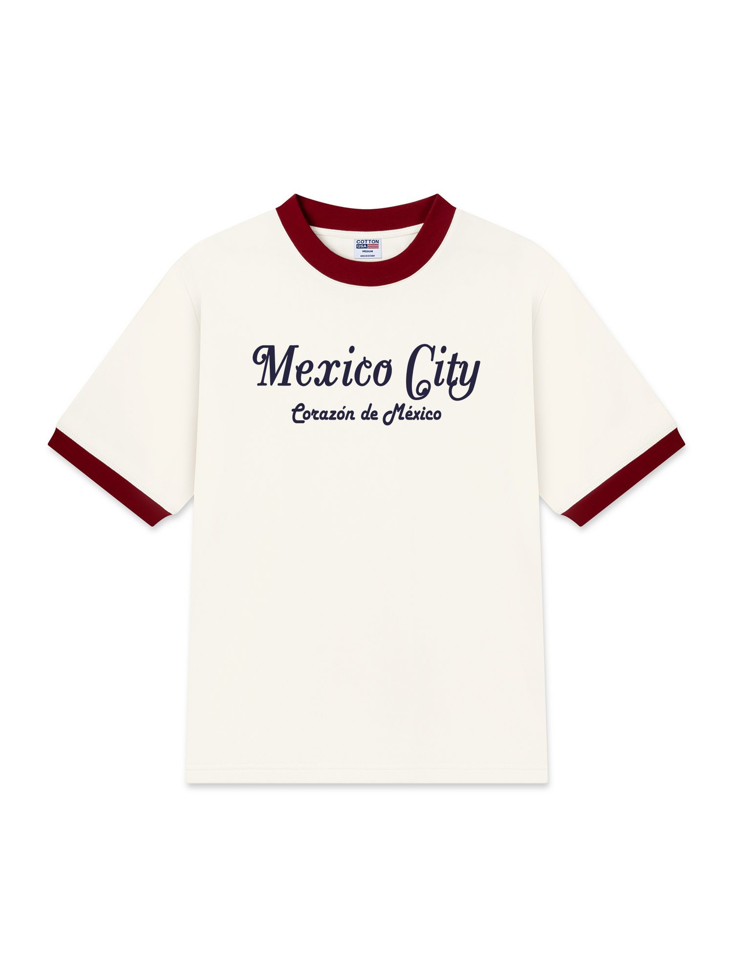 Áo Thun Ringer Relaxed Fit Mexico City