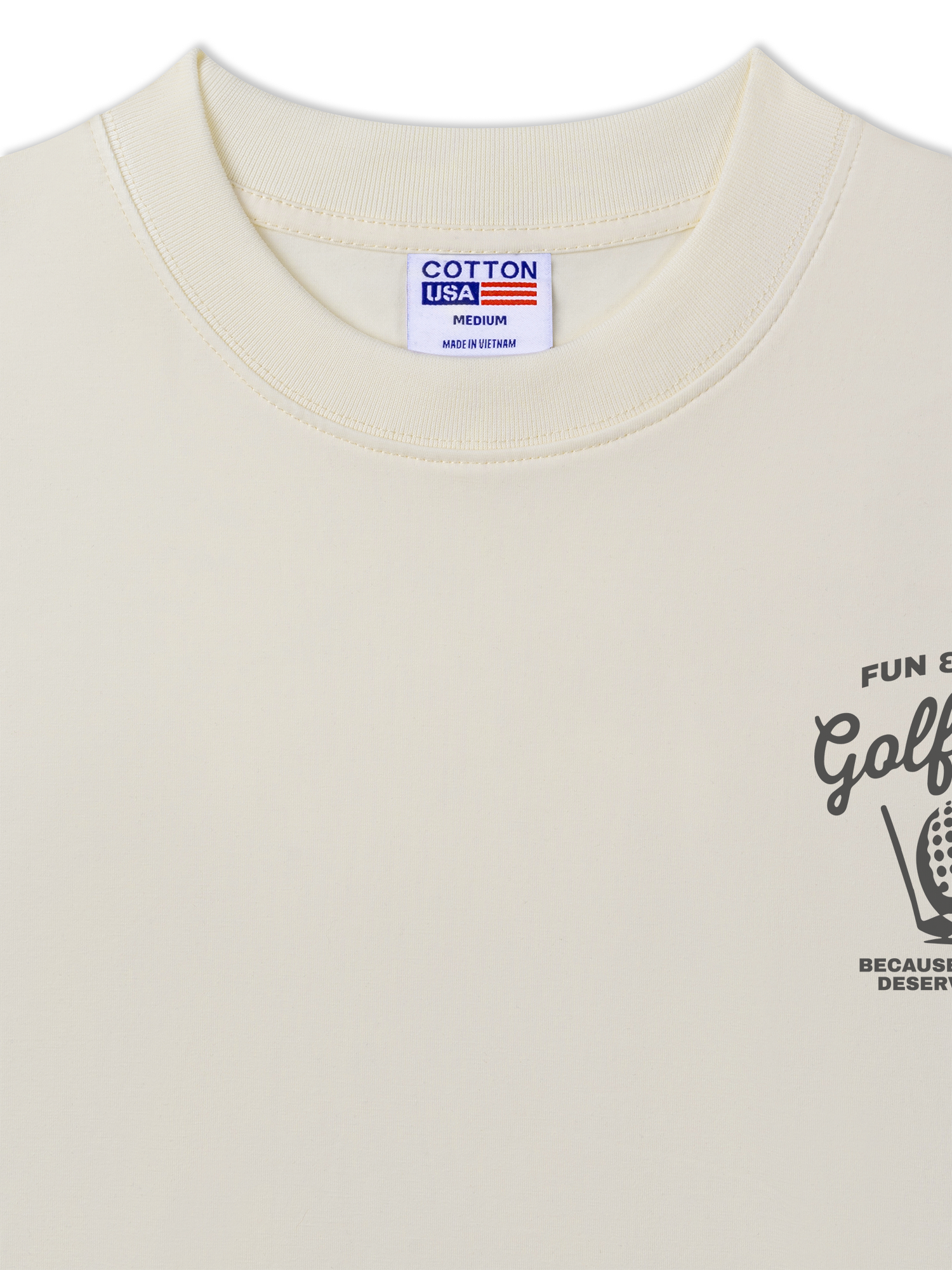 Áo Thun Relaxed Fit Golf Deserves A Smile